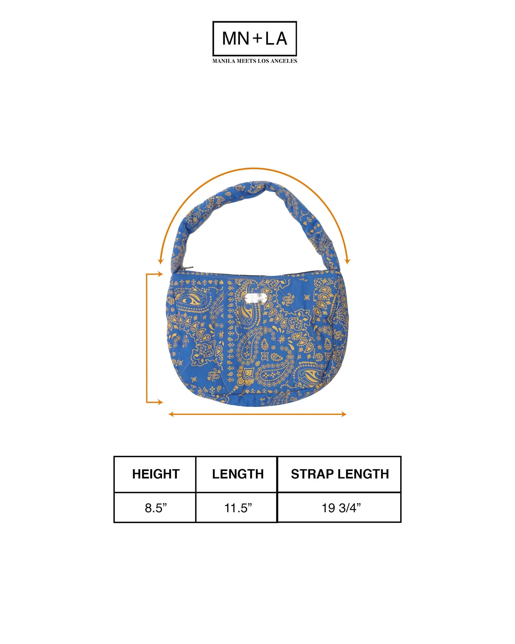 CLOUD BAG IN ELECTRIC BLUE - Image 4
