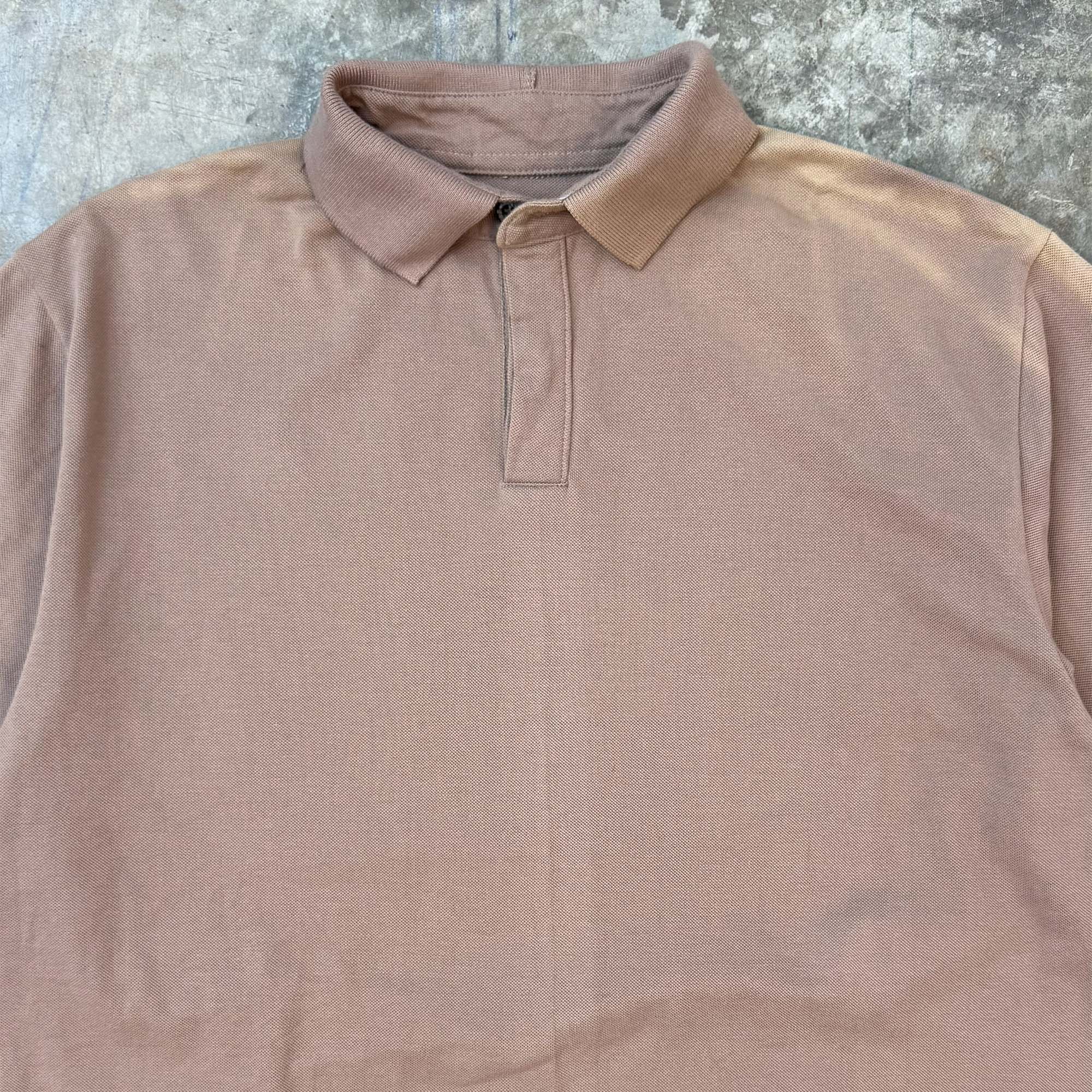 "CLUB" S/S POLO SHIRT IN MAUVE - Image 2