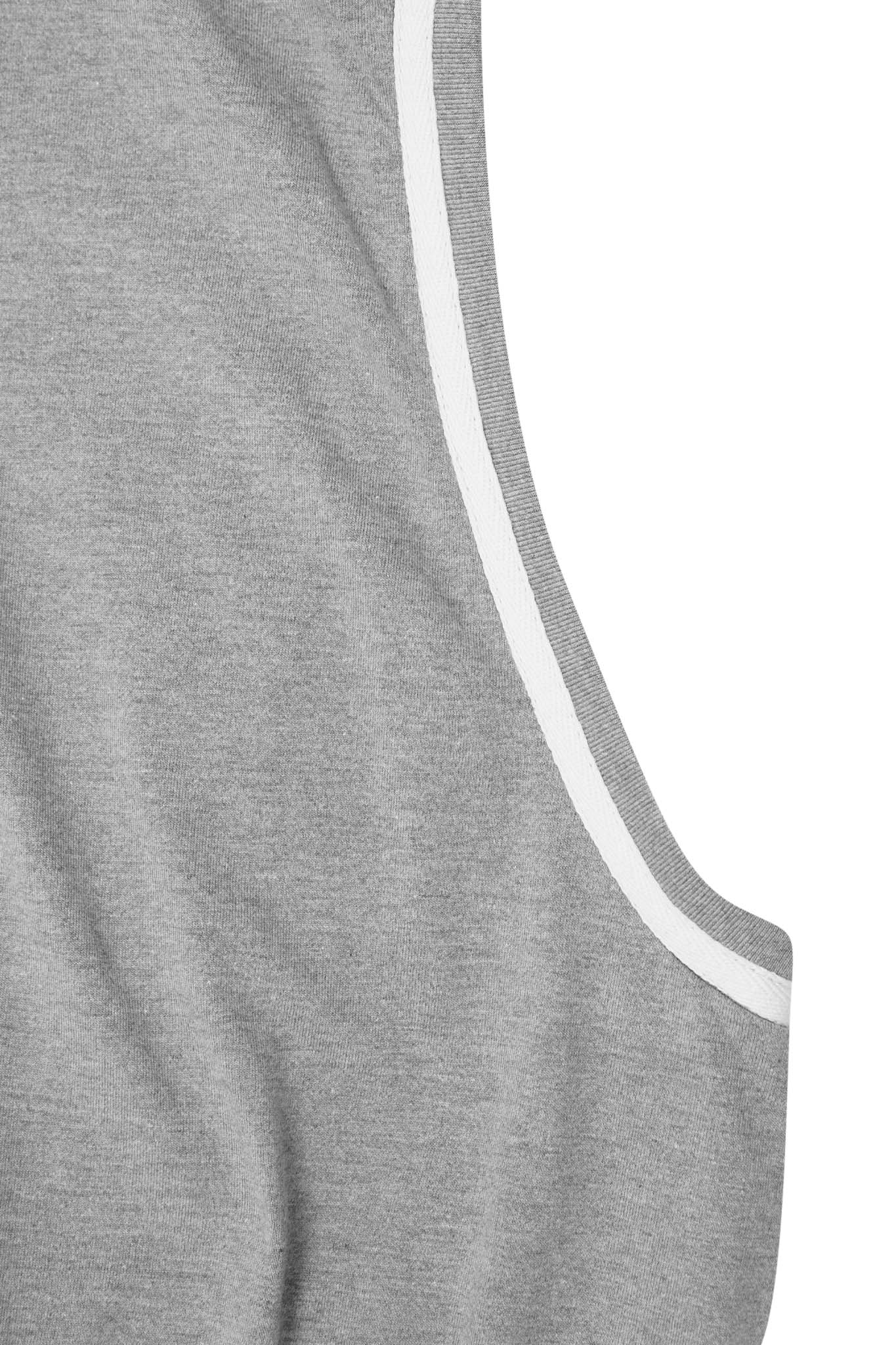 CLUB VEST IN HEATHER GREY - Image 5