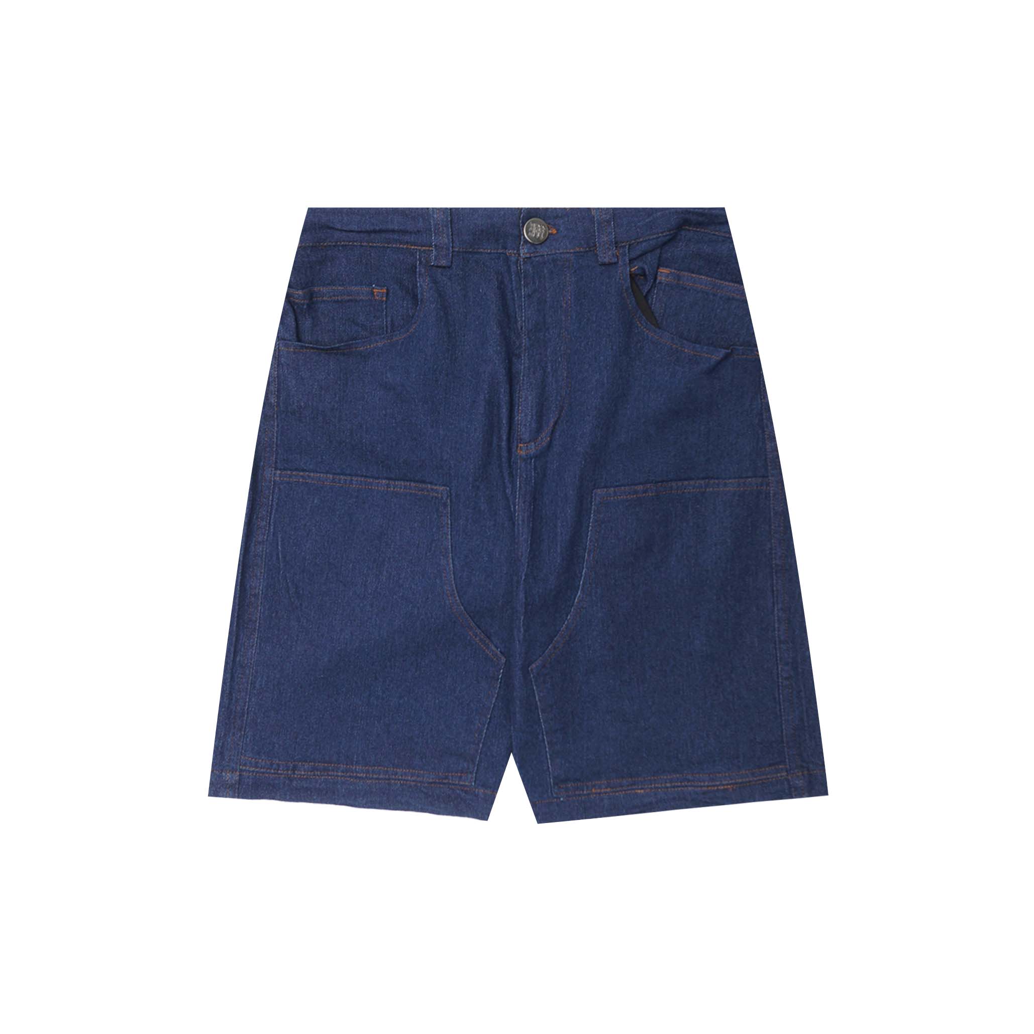 "COLD NAVY" DOUBLE KNEE PHAT SHORTS - Image 2