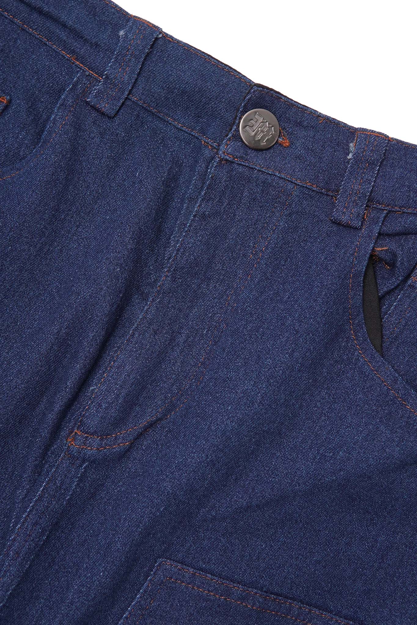 "COLD NAVY" DOUBLE KNEE PHAT SHORTS - Image 5