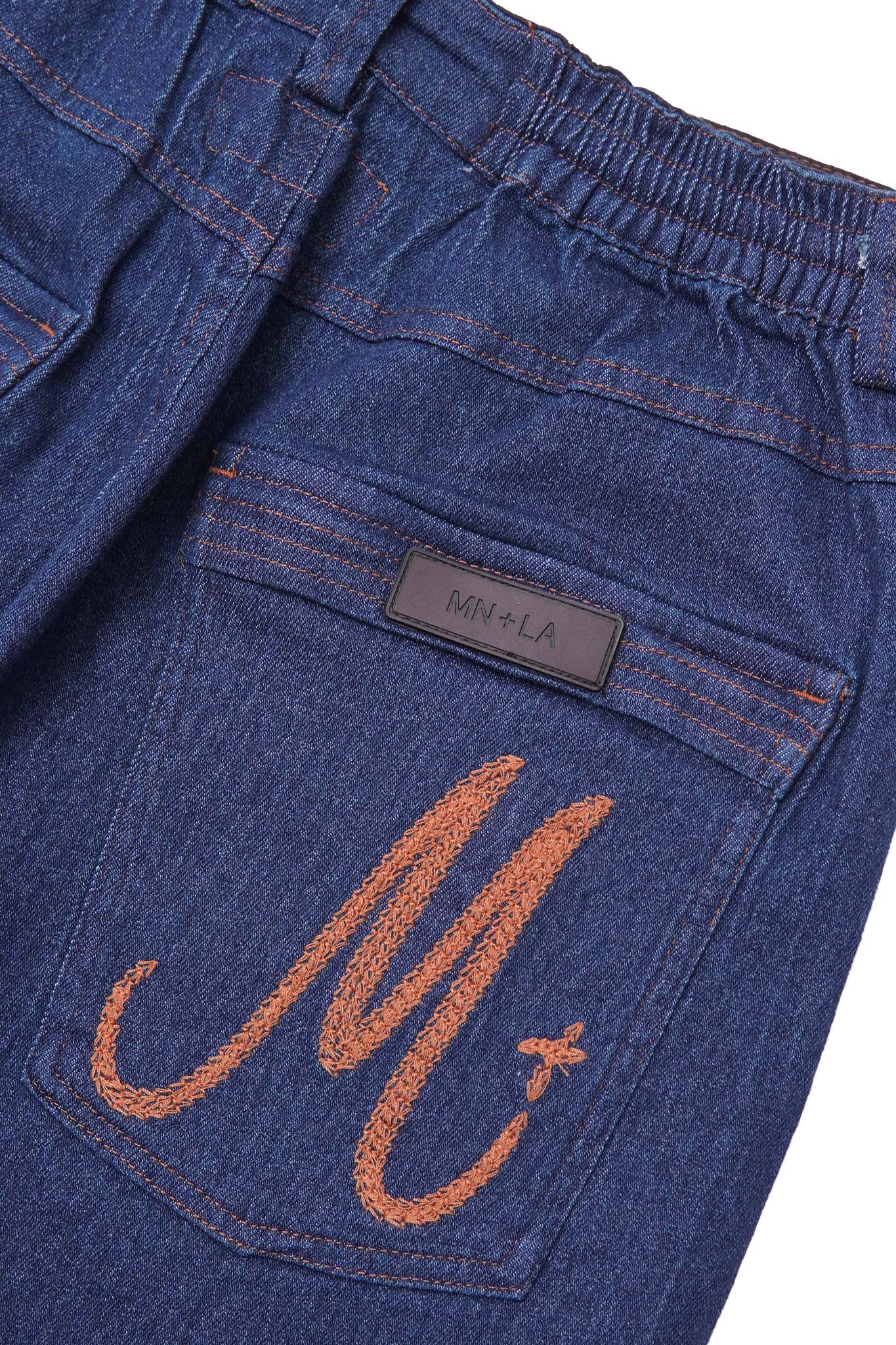 "COLD NAVY" DOUBLE KNEE PHAT SHORTS - Image 8