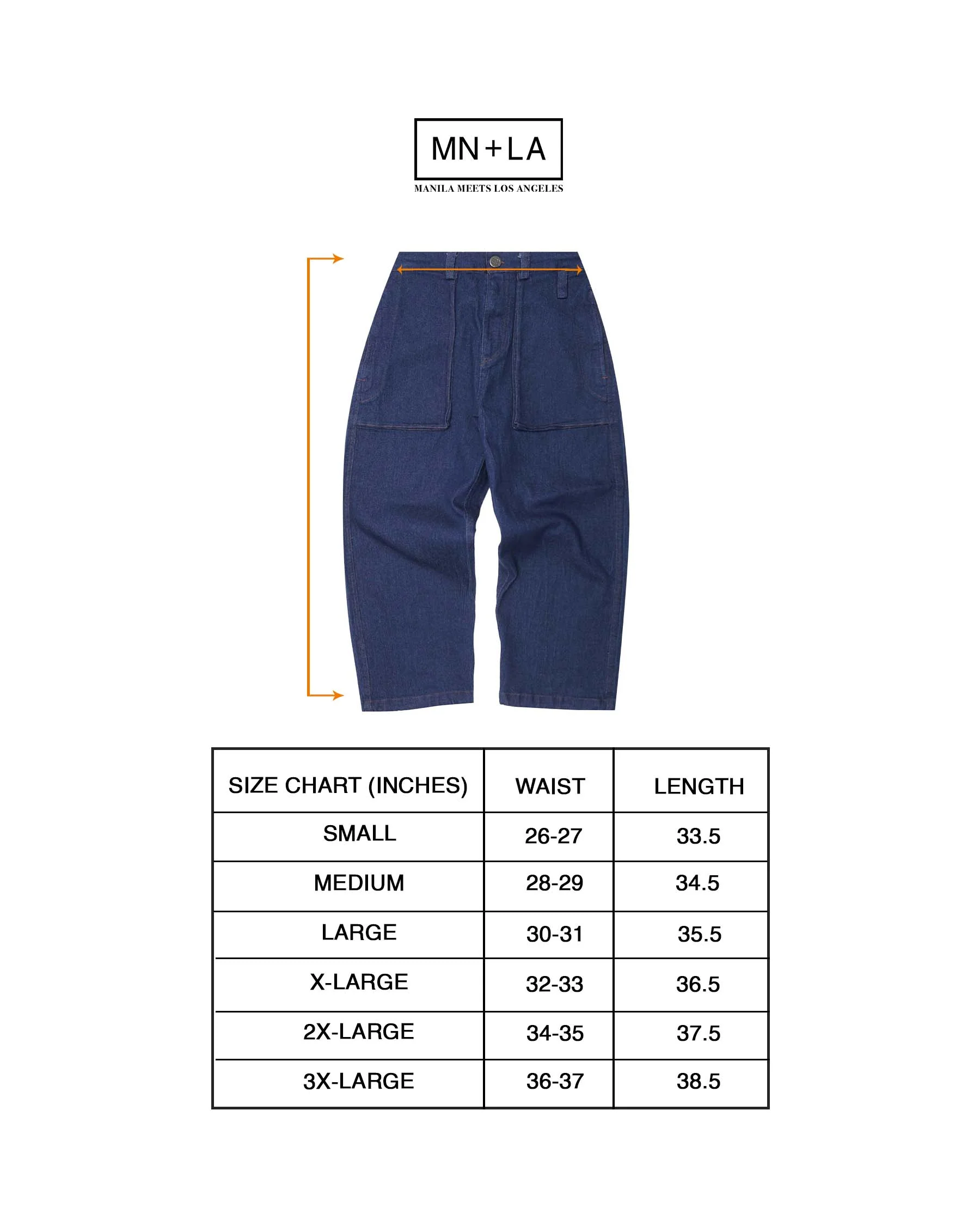 "COLD NAVY" OVERPOCKET PHAT PANTS - Image 4