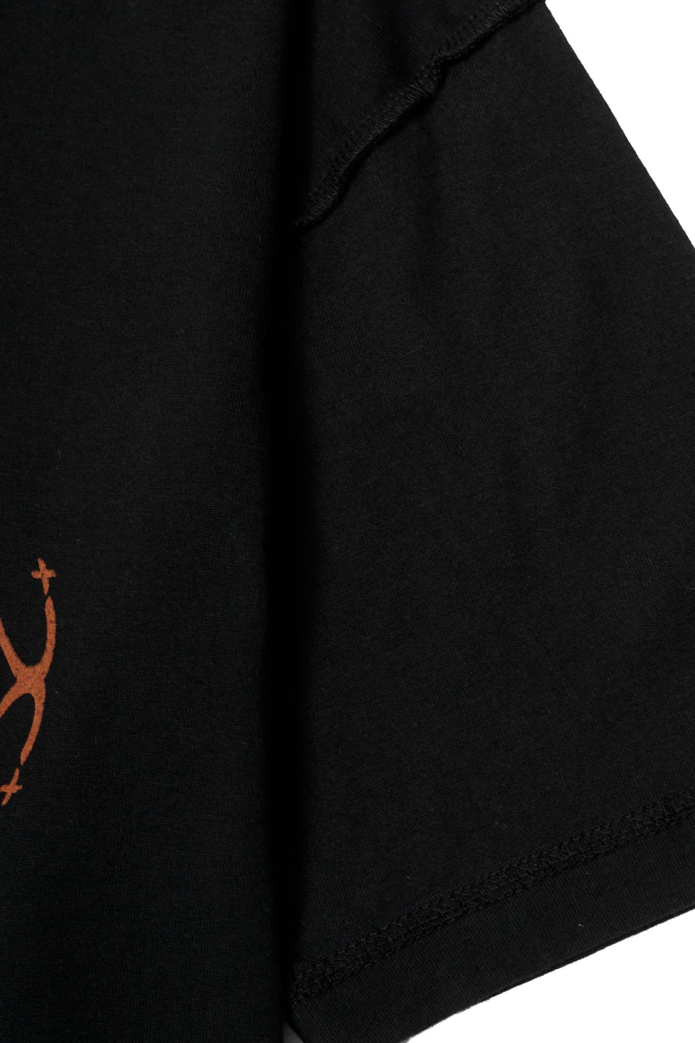 "COLLIDE" INSIDE OUT TOPSHELF TEE IN PERSIMMON - Image 6