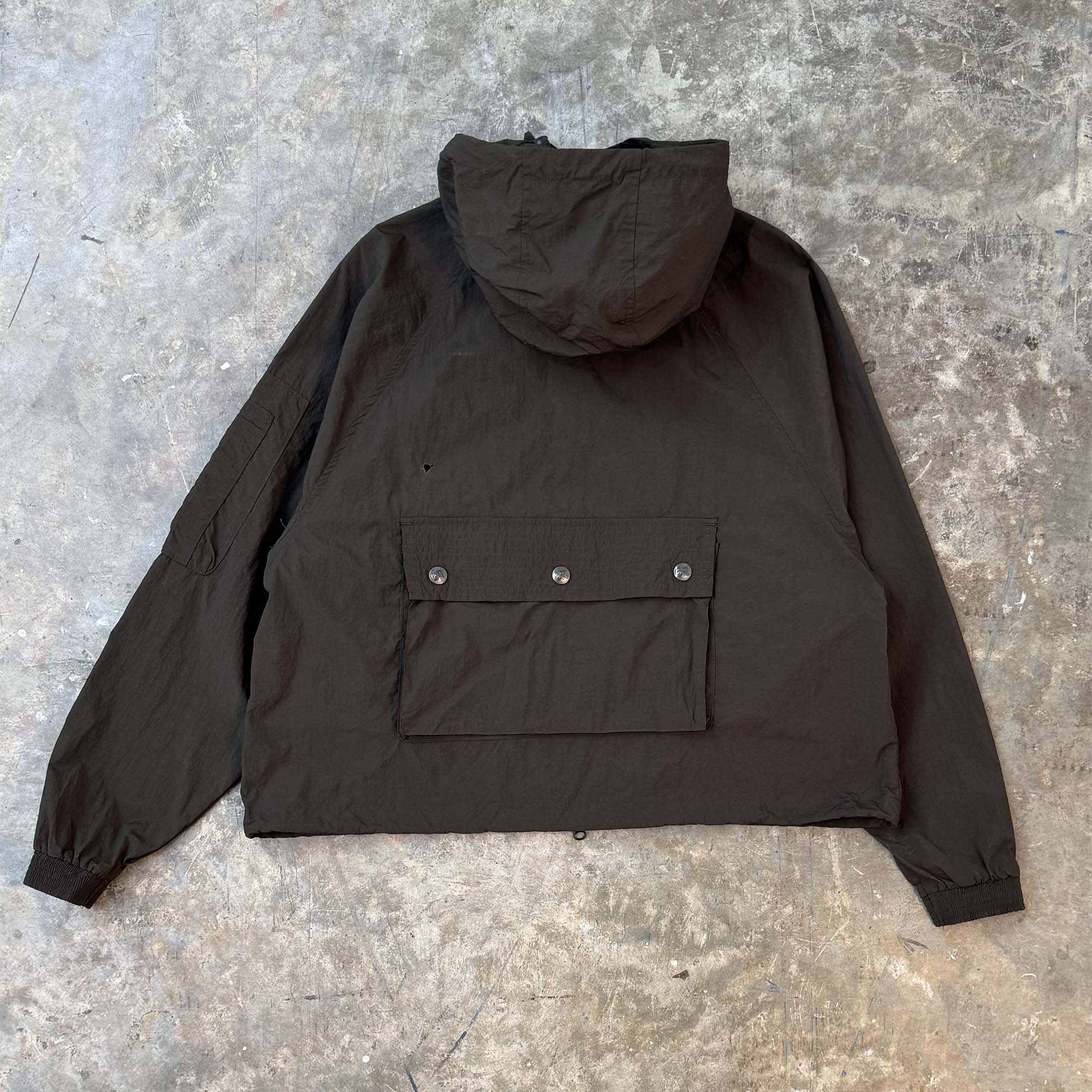 "COLLIDE" SHINOBI WINDSHELL V3 IN CHARCOAL GREY - Image 2