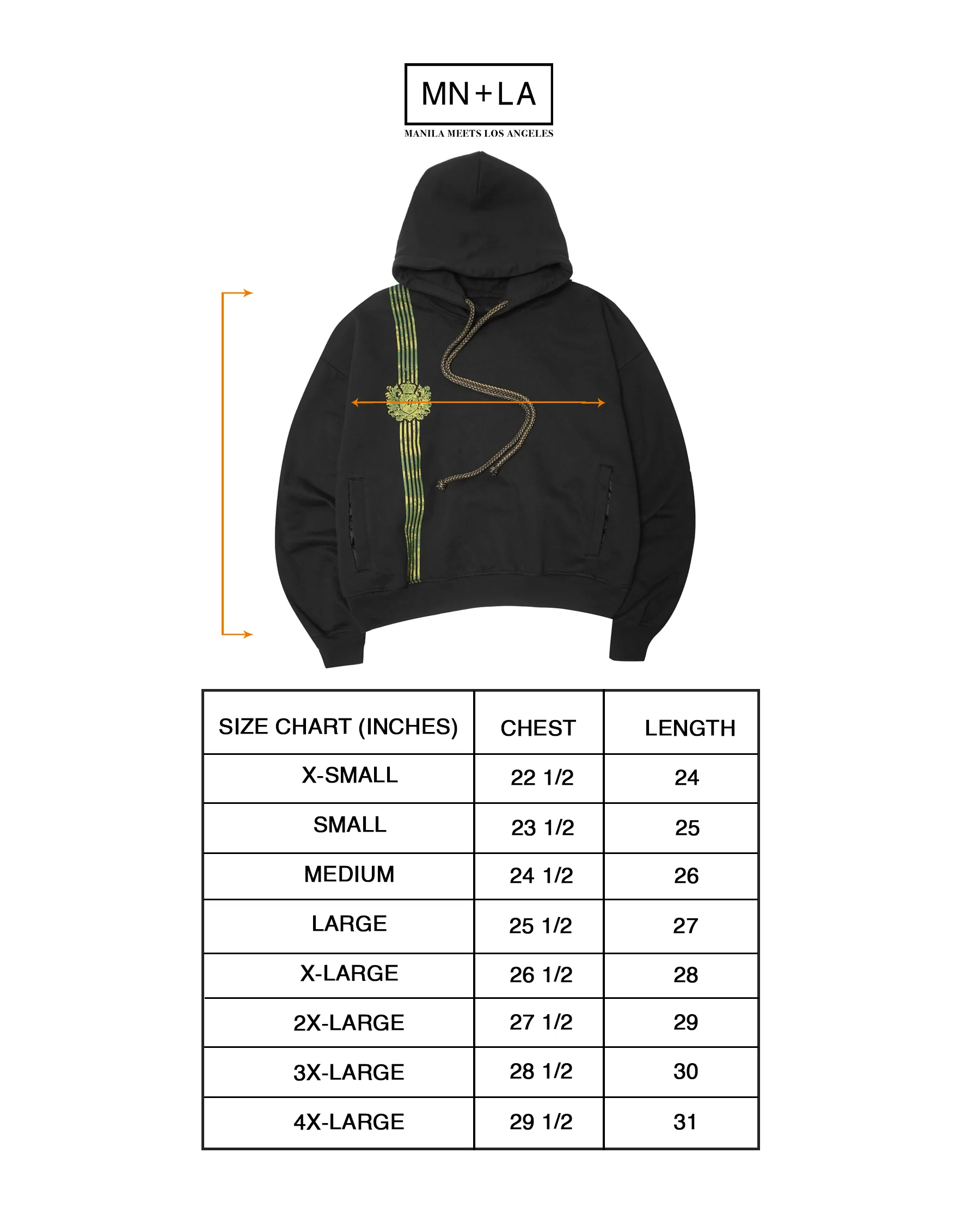 "COPACABANA" HOODIE IN ANTHRACITE - Image 3