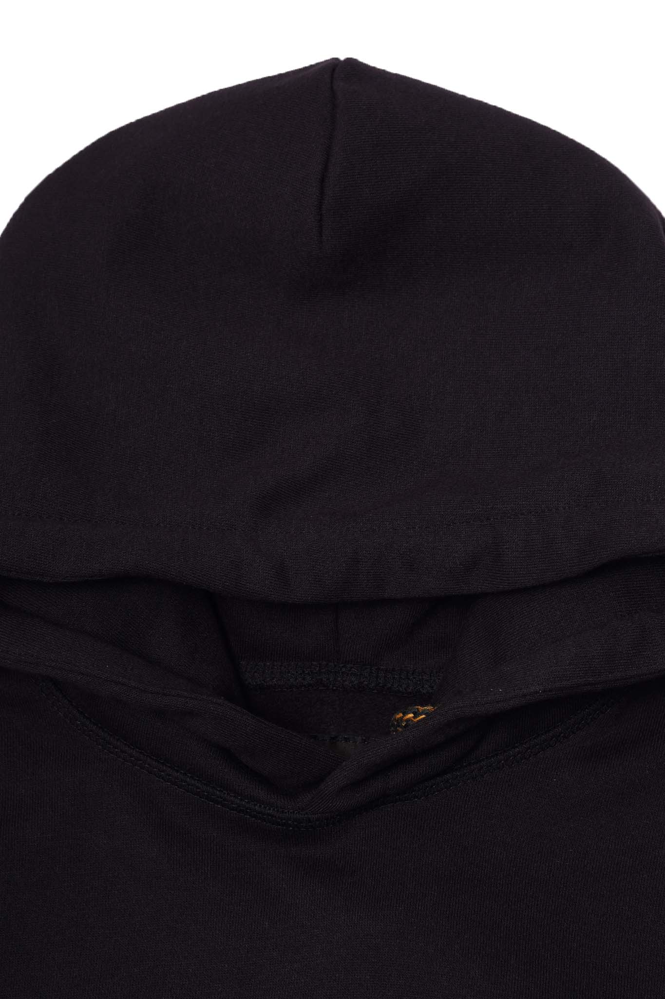 "COPACABANA" HOODIE IN ANTHRACITE - Image 4