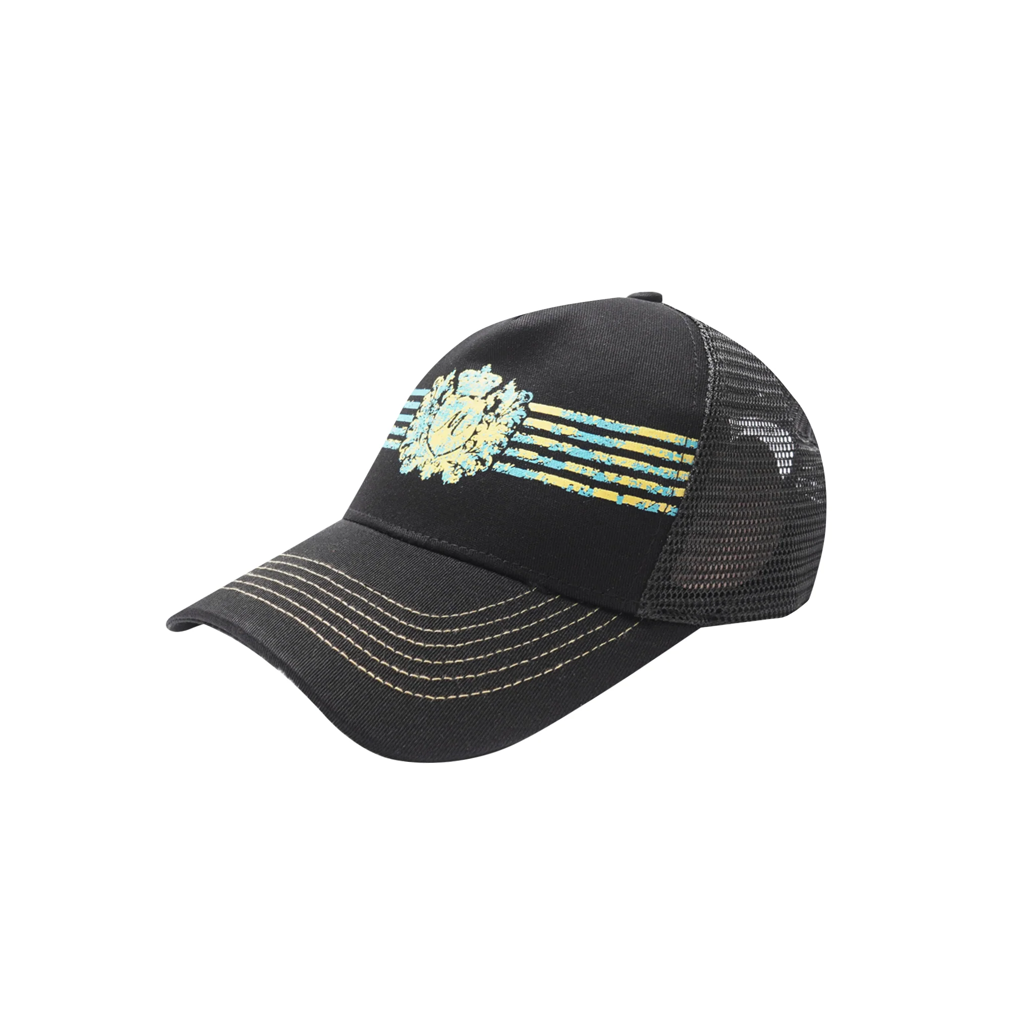 "COPACABANA" TRUCKER HAT IN CYPRESS TEAL - Image 3