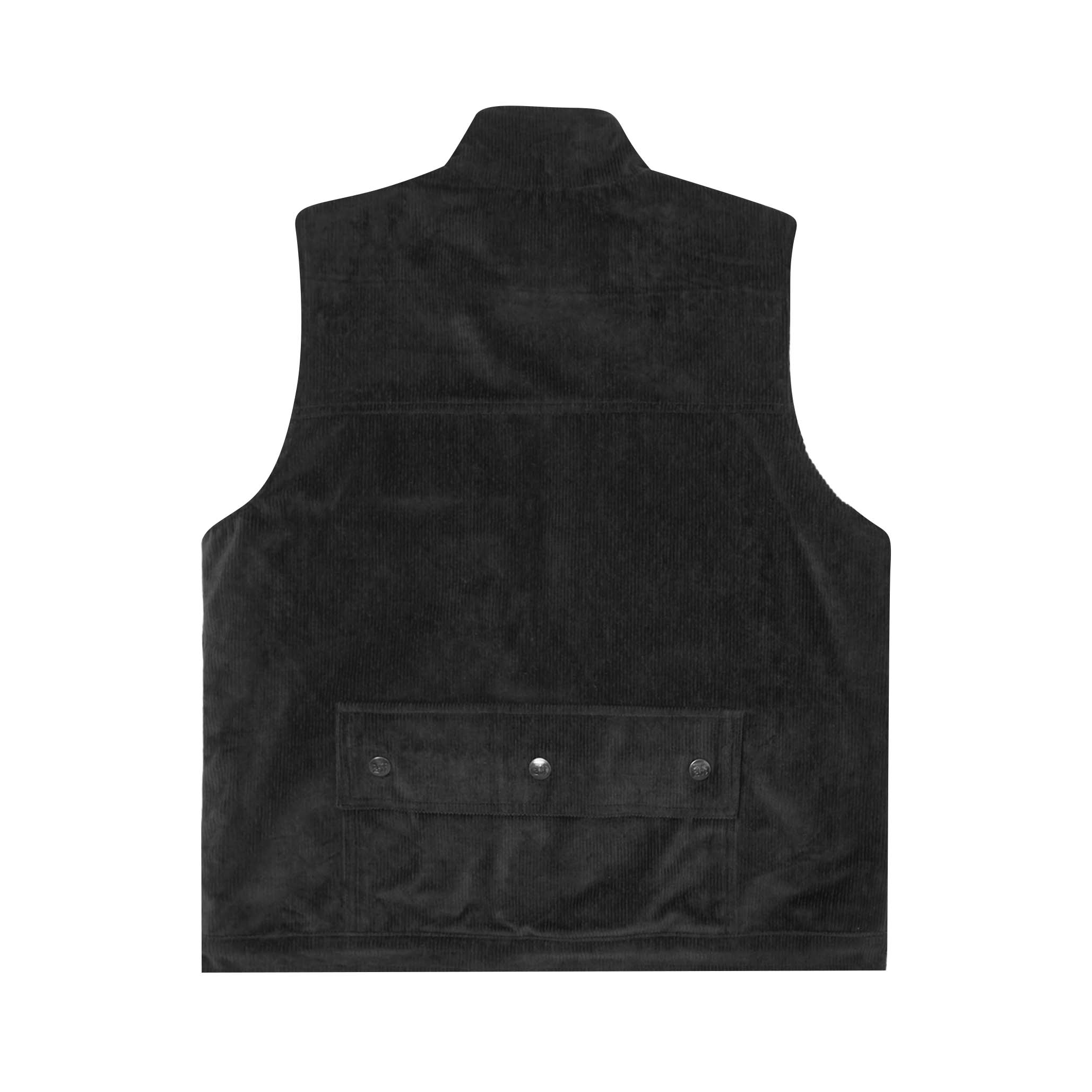 CORDUROY SHINOBI VEST IN MIDNIGHT - Image 3