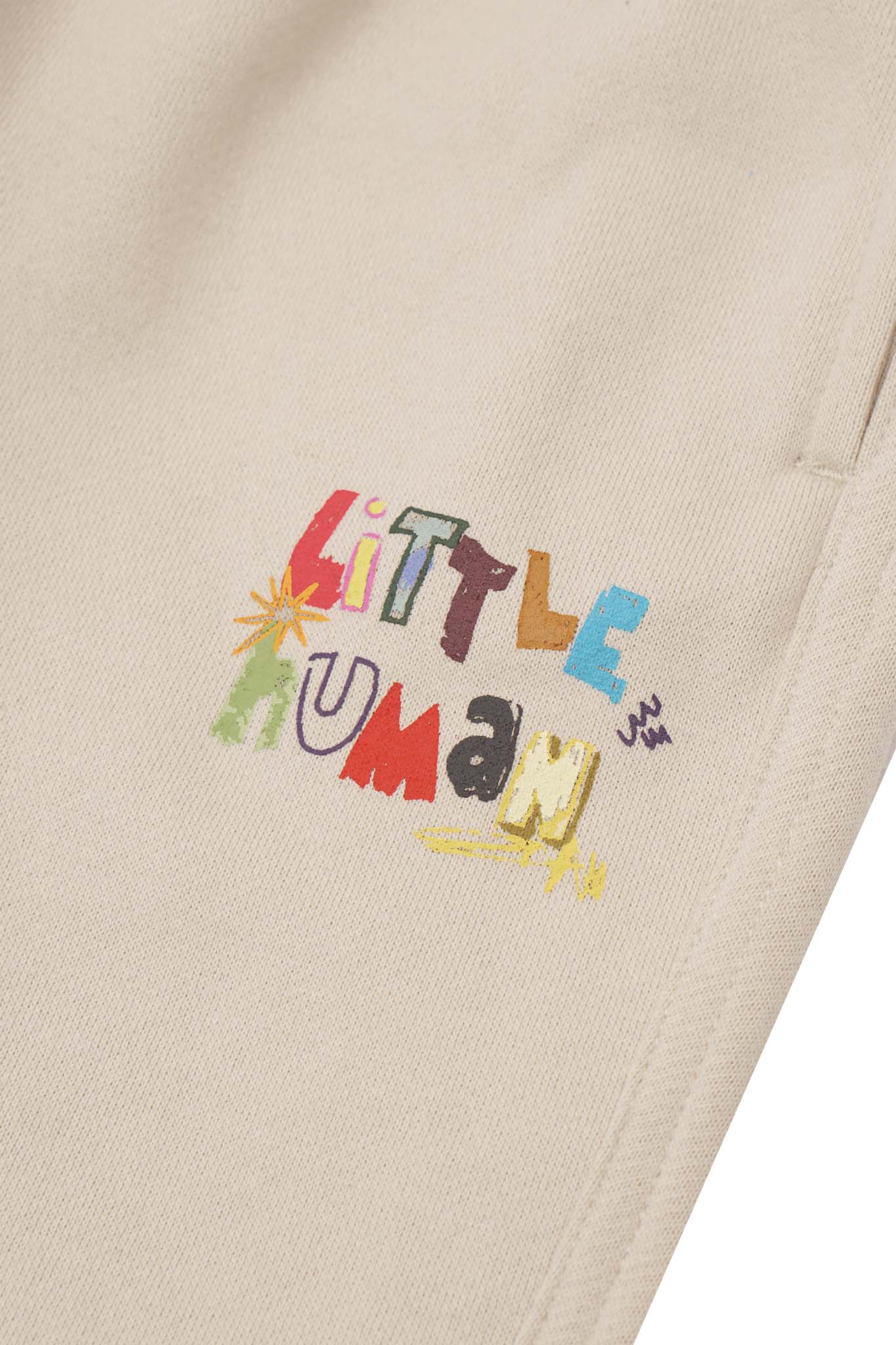"CRAYONS" LITTLE HUMAN™ SWEATPANTS IN OAT - Image 11