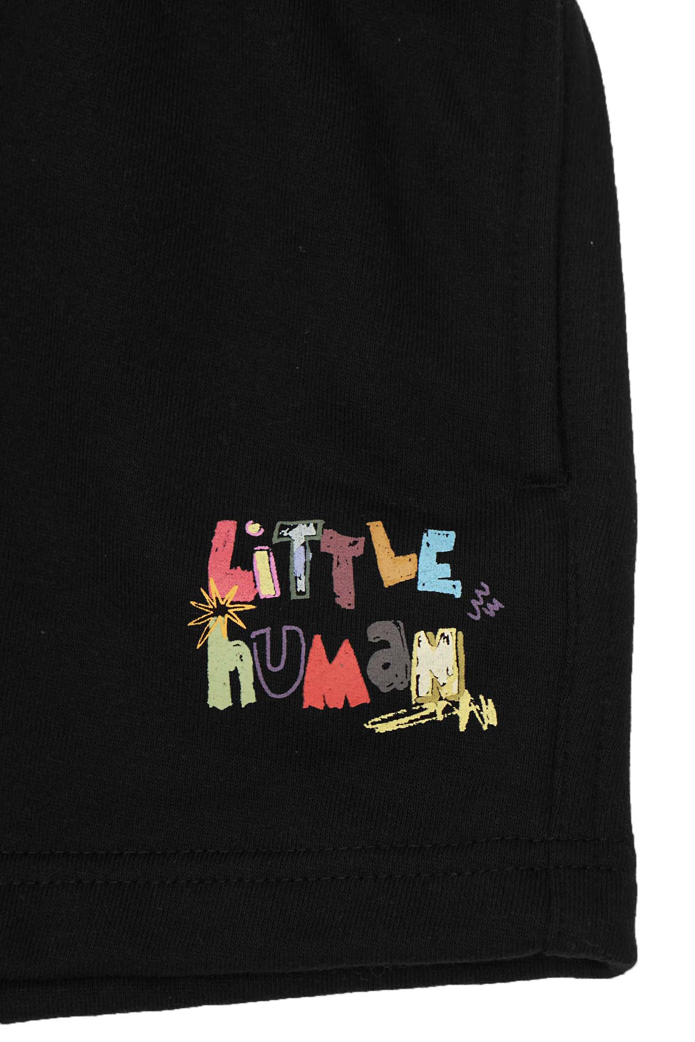 "CRAYONS" LITTLE HUMAN™ SWEATSHORTS IN ANTHRACITE - Image 9