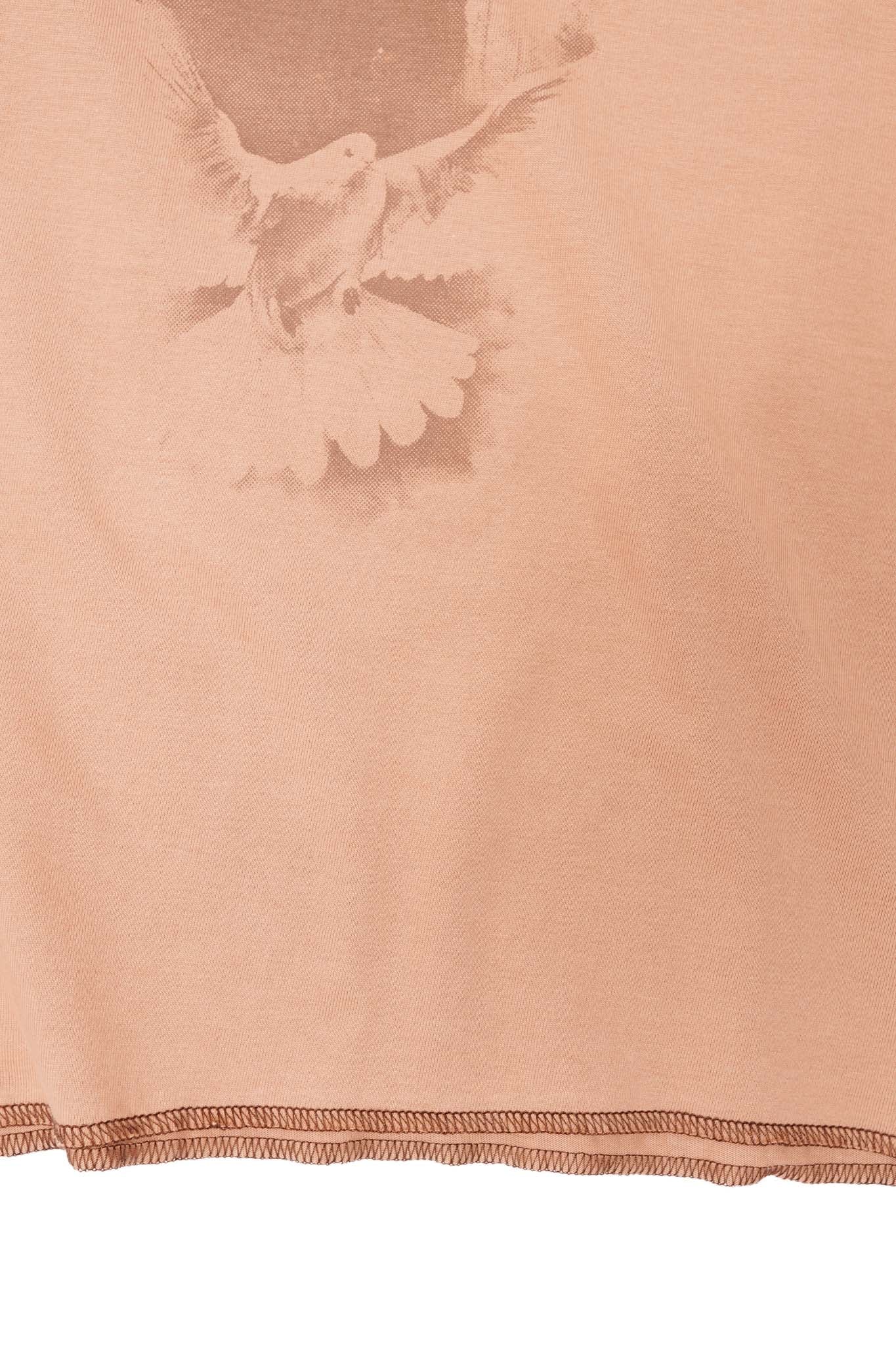 "CROWN OF THORNS" TEE IN WHEAT - Image 9