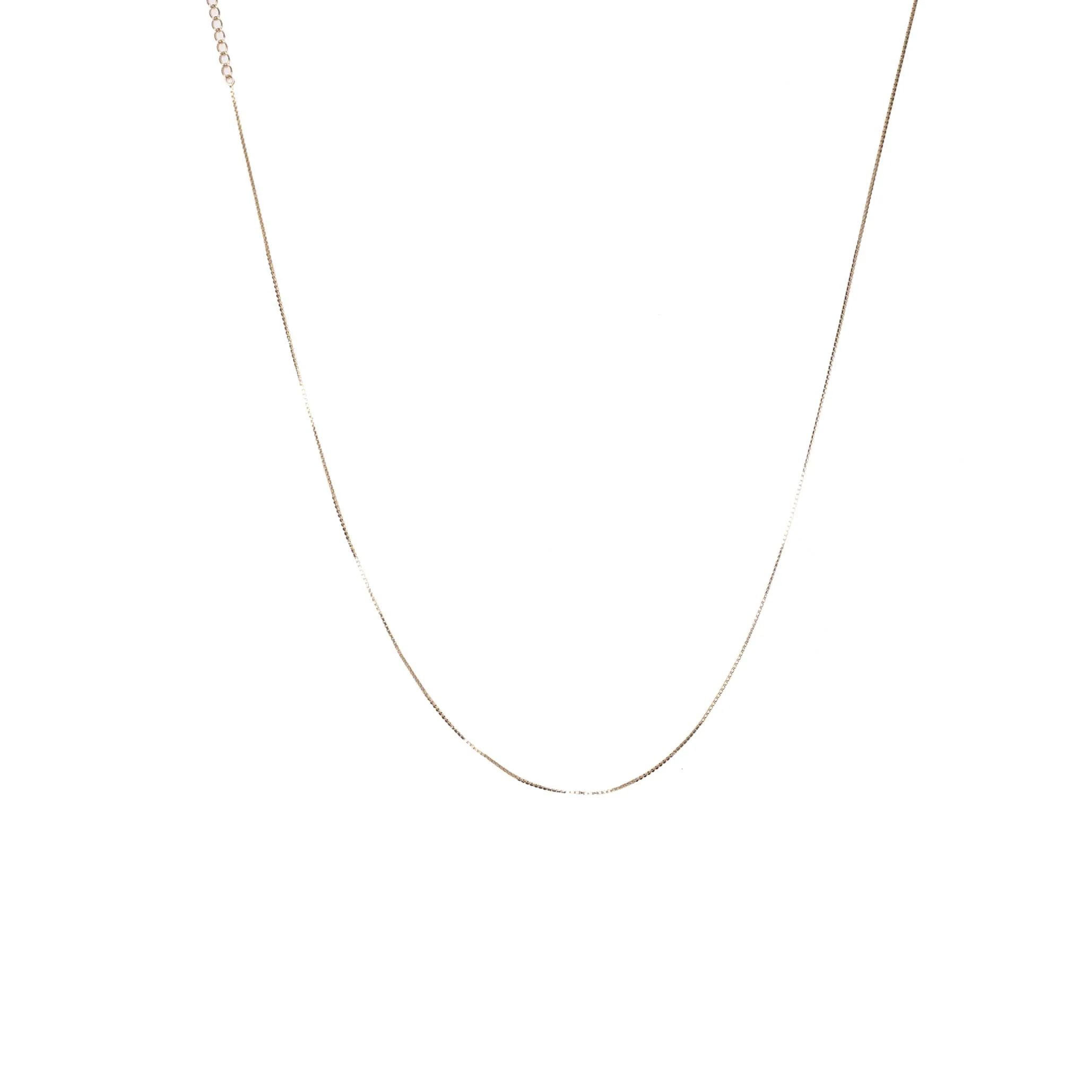 CUBE GOLD CHAIN NECKLACE