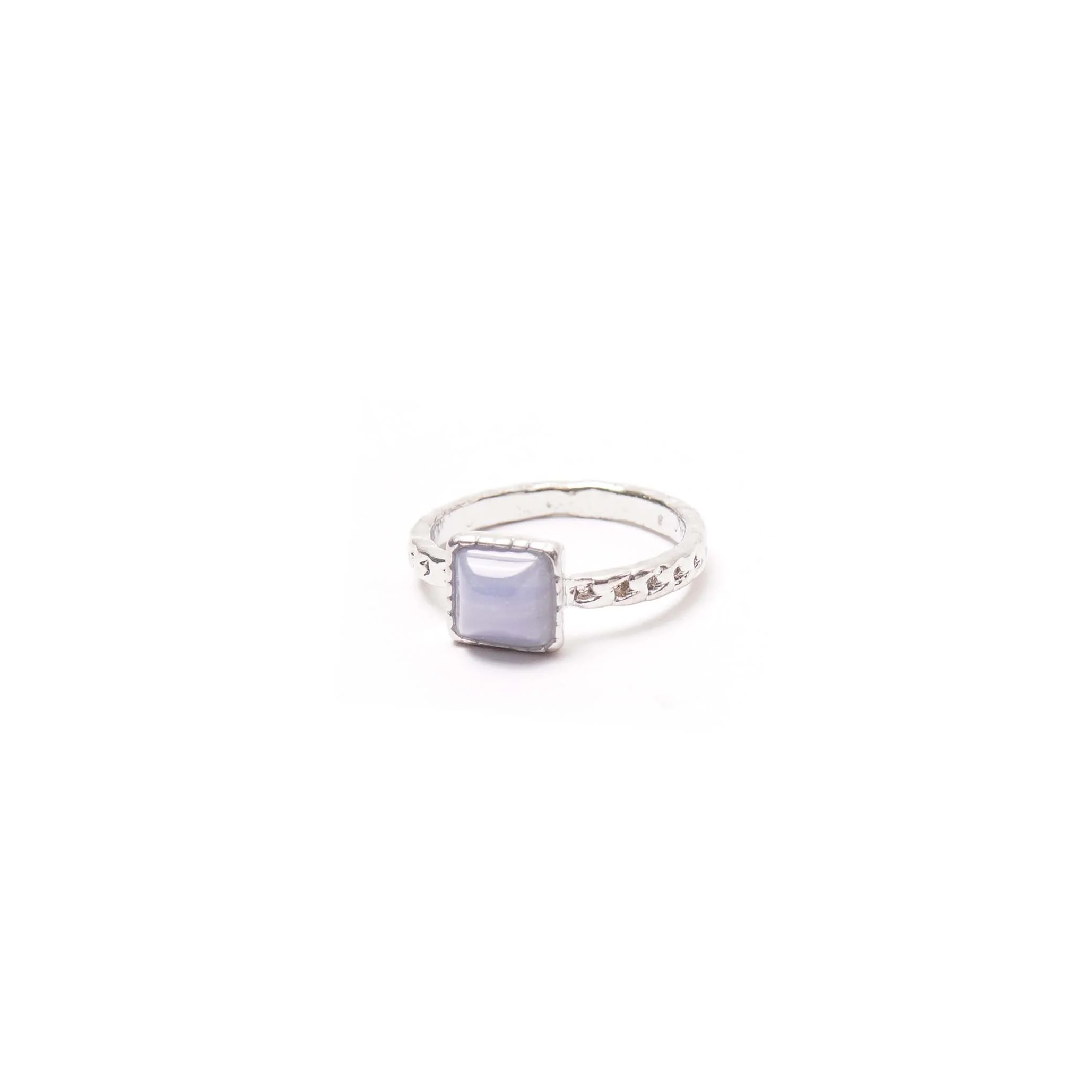 CUBE RING IN LAVENDER HAZE