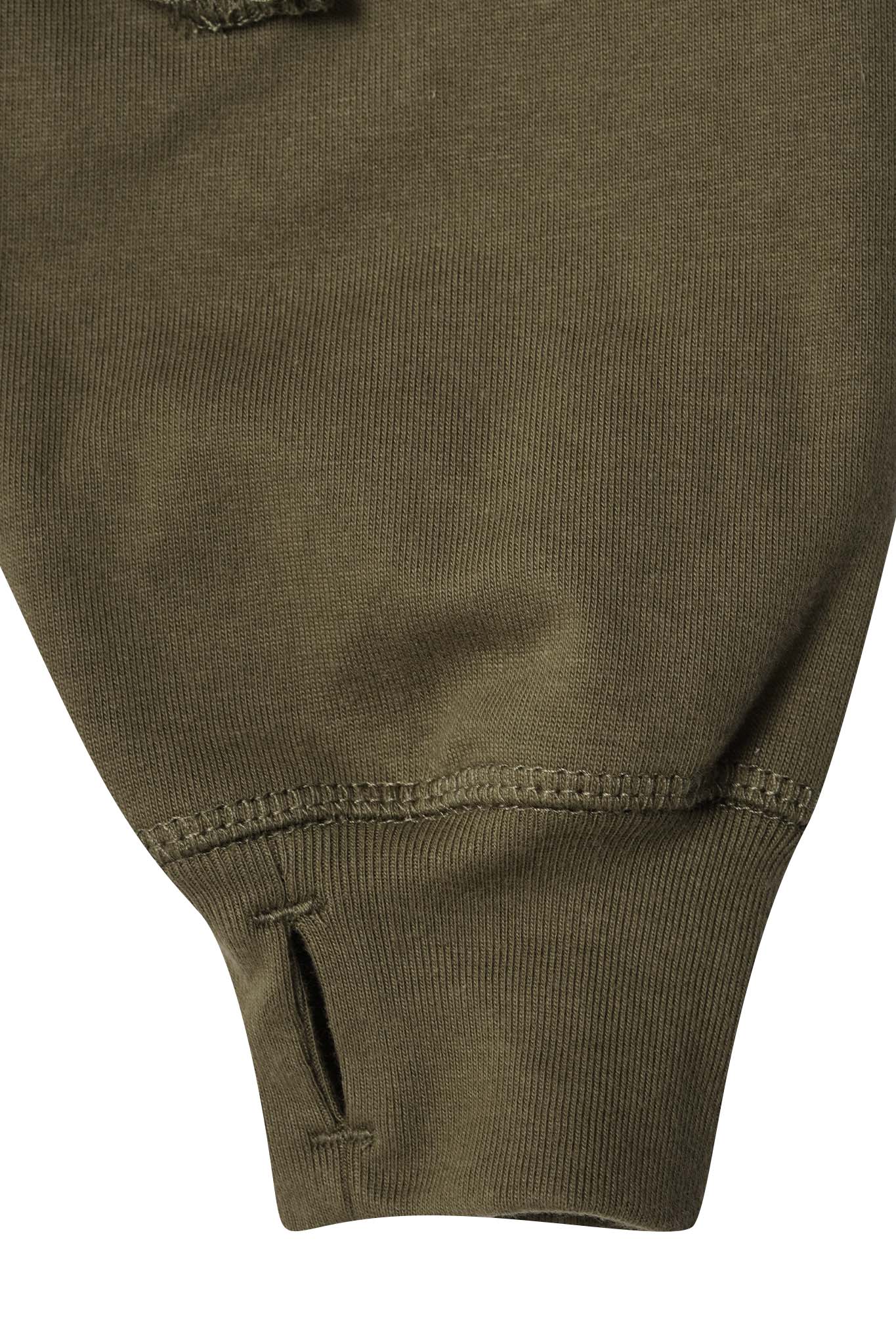 CUTOFF HOODIE V2 IN OLIVE - Image 8