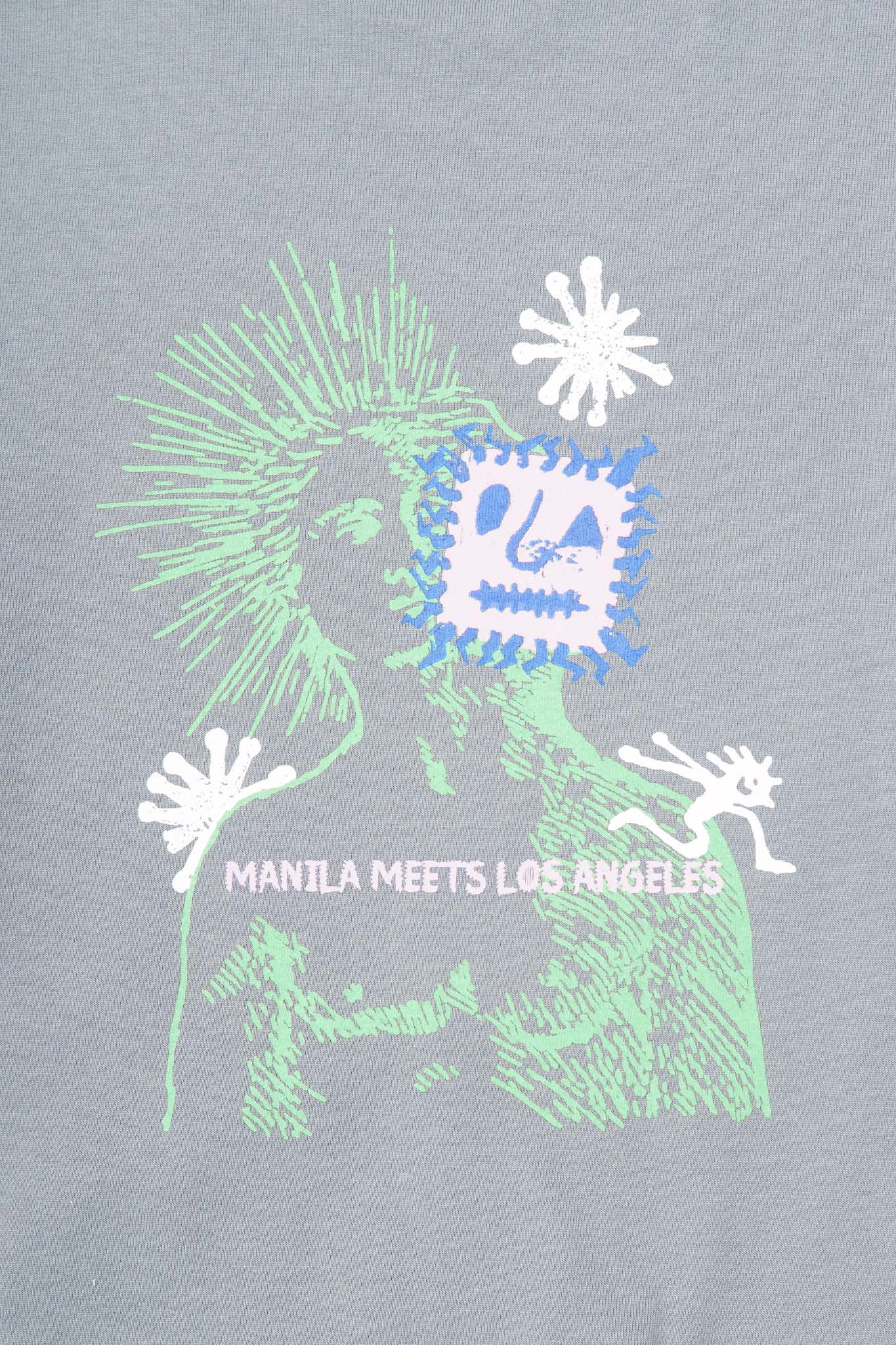 "DEAD INSIDE" TEE IN GLACIER - Image 5