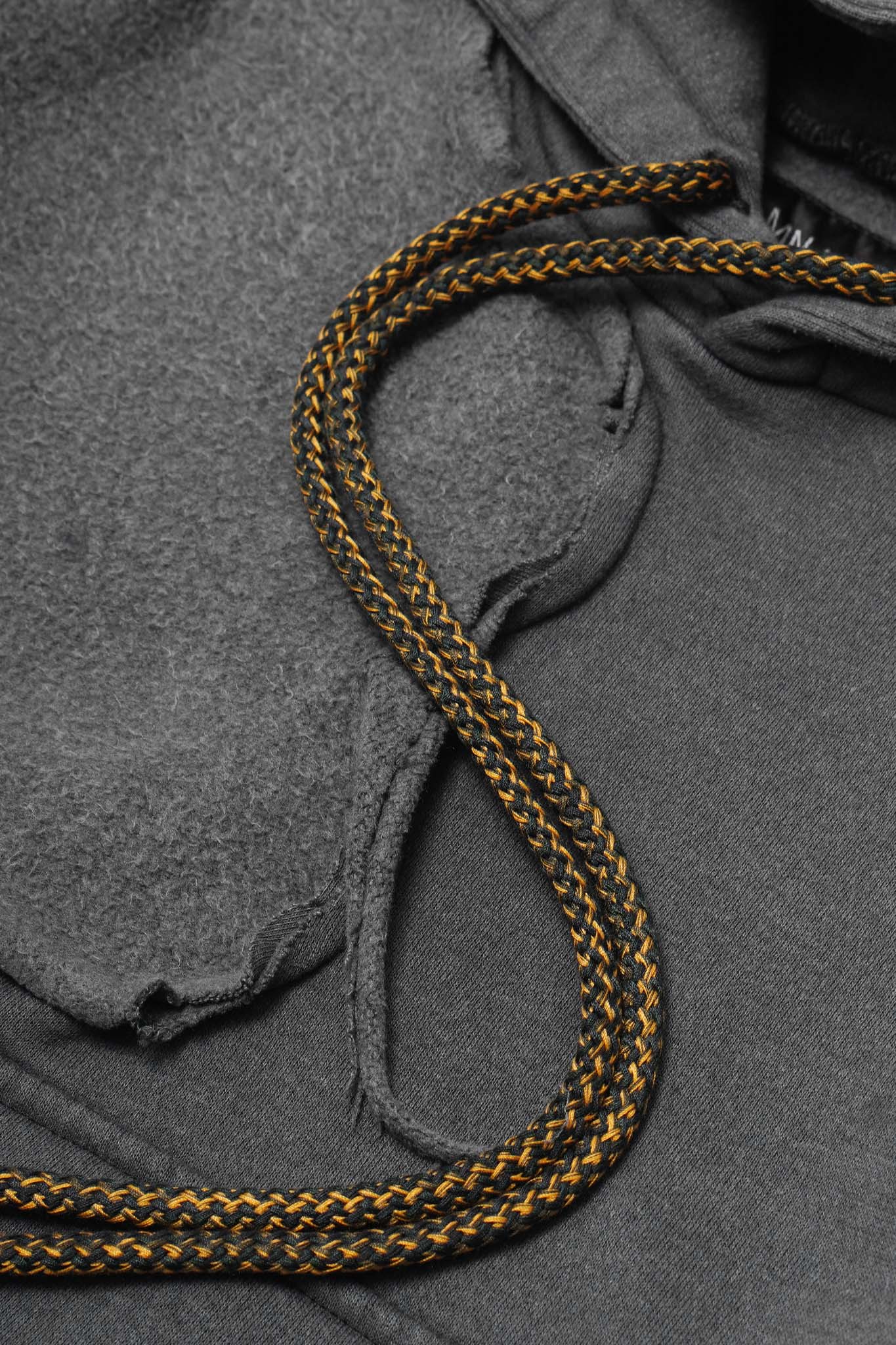DECONSTRUCTED HOODIE IN CEMENT - Image 5