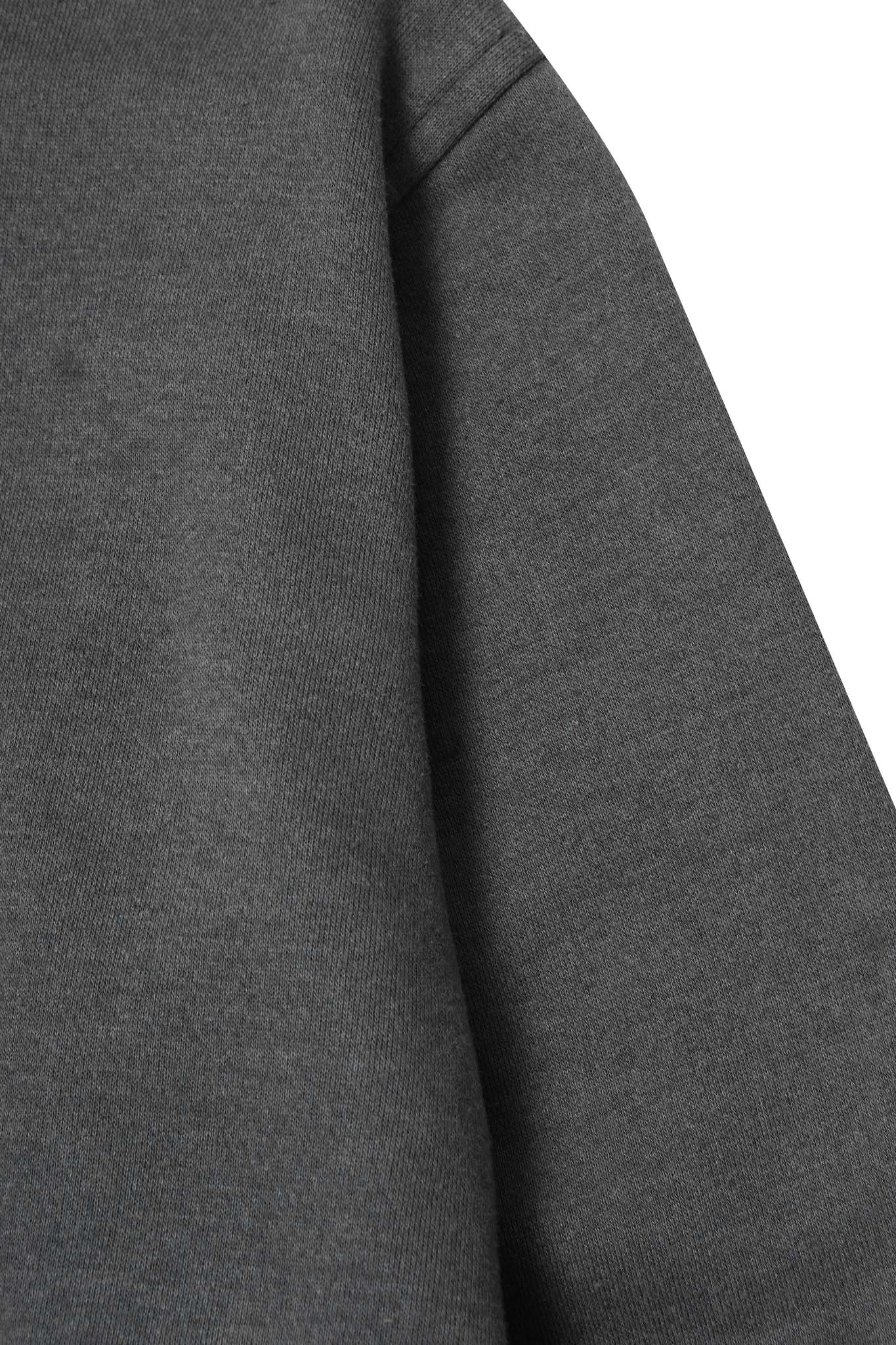 DECONSTRUCTED HOODIE IN CEMENT - Image 6
