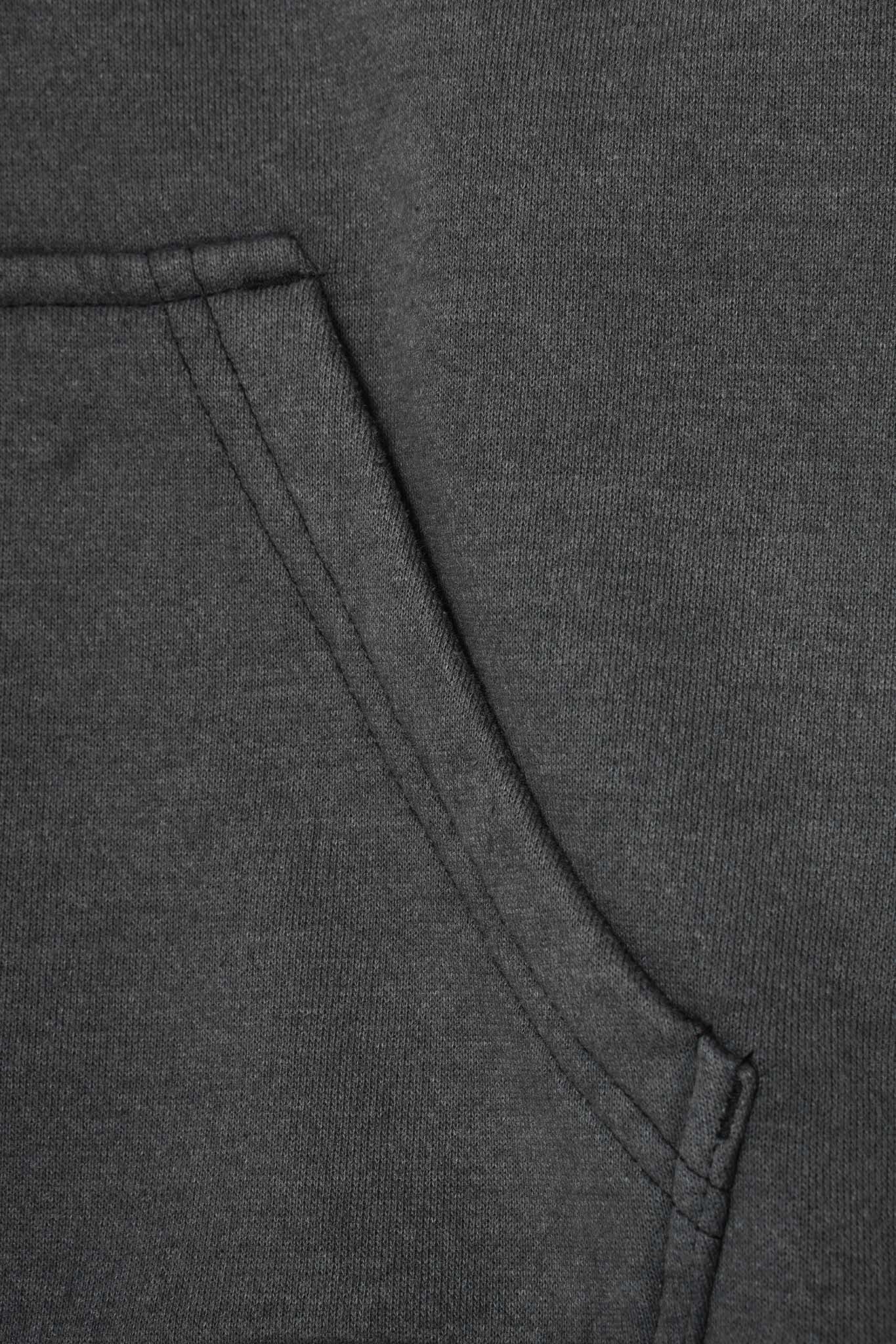 DECONSTRUCTED HOODIE IN CEMENT - Image 8