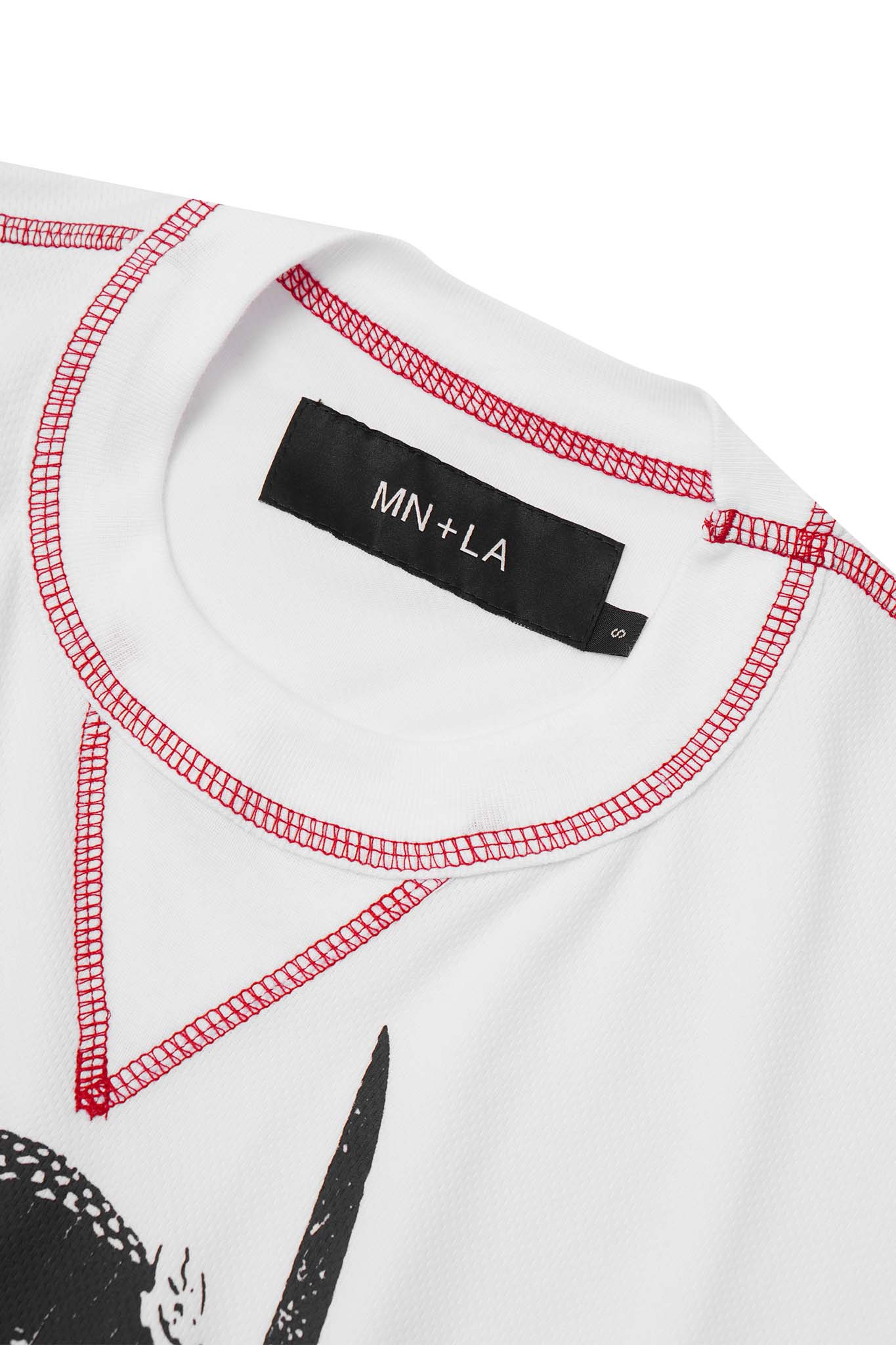 "DESERT PHANTOM" TEE IN WHITE - Image 3