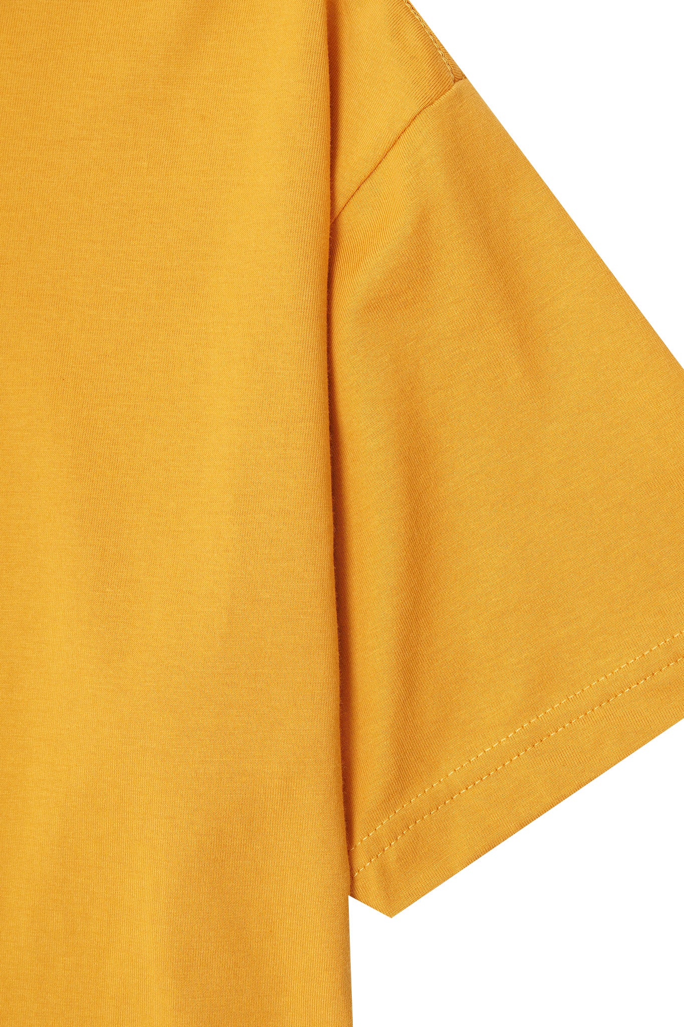 "DO NOT BE AFRAID" TEE IN MUSTARD - Image 9