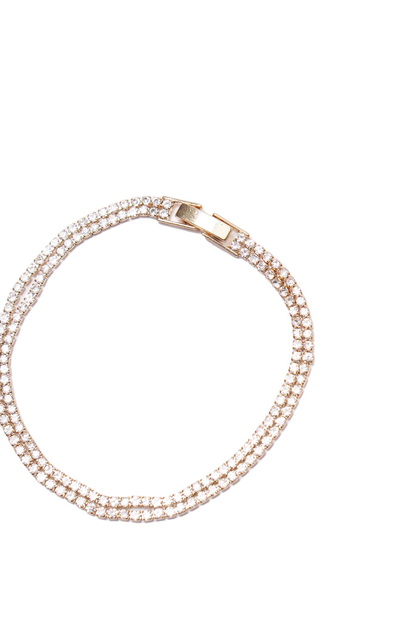 DOUBLE GLEAMSTONE GOLD BRACELET - Image 3