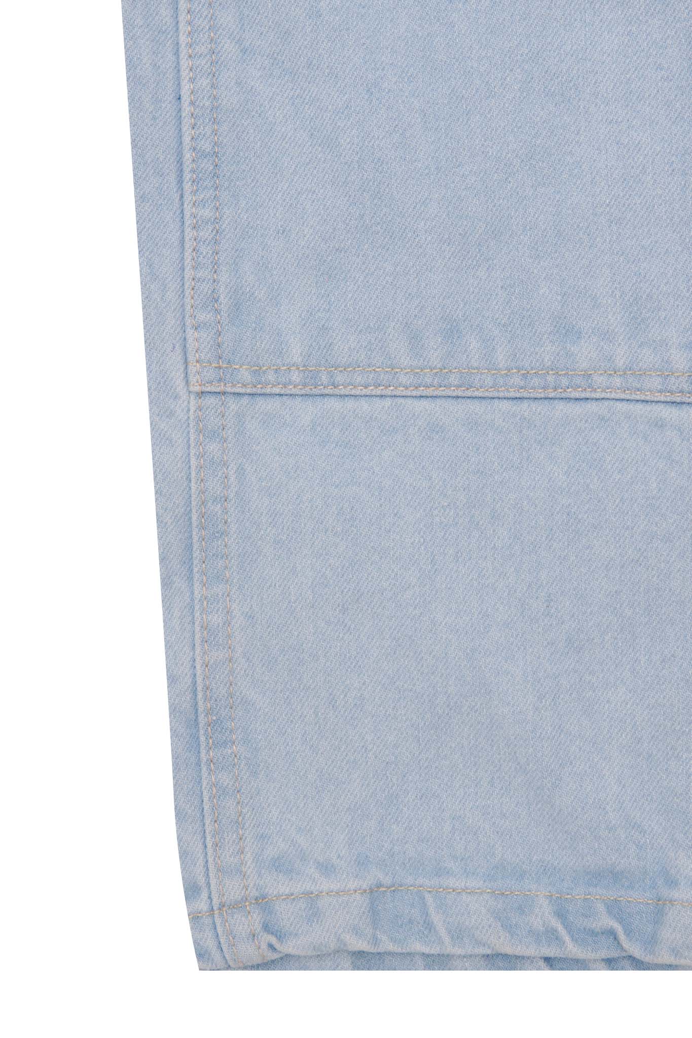 DOUBLE KNEE CRAFT PANTS IN SUN BLEACH - Image 11