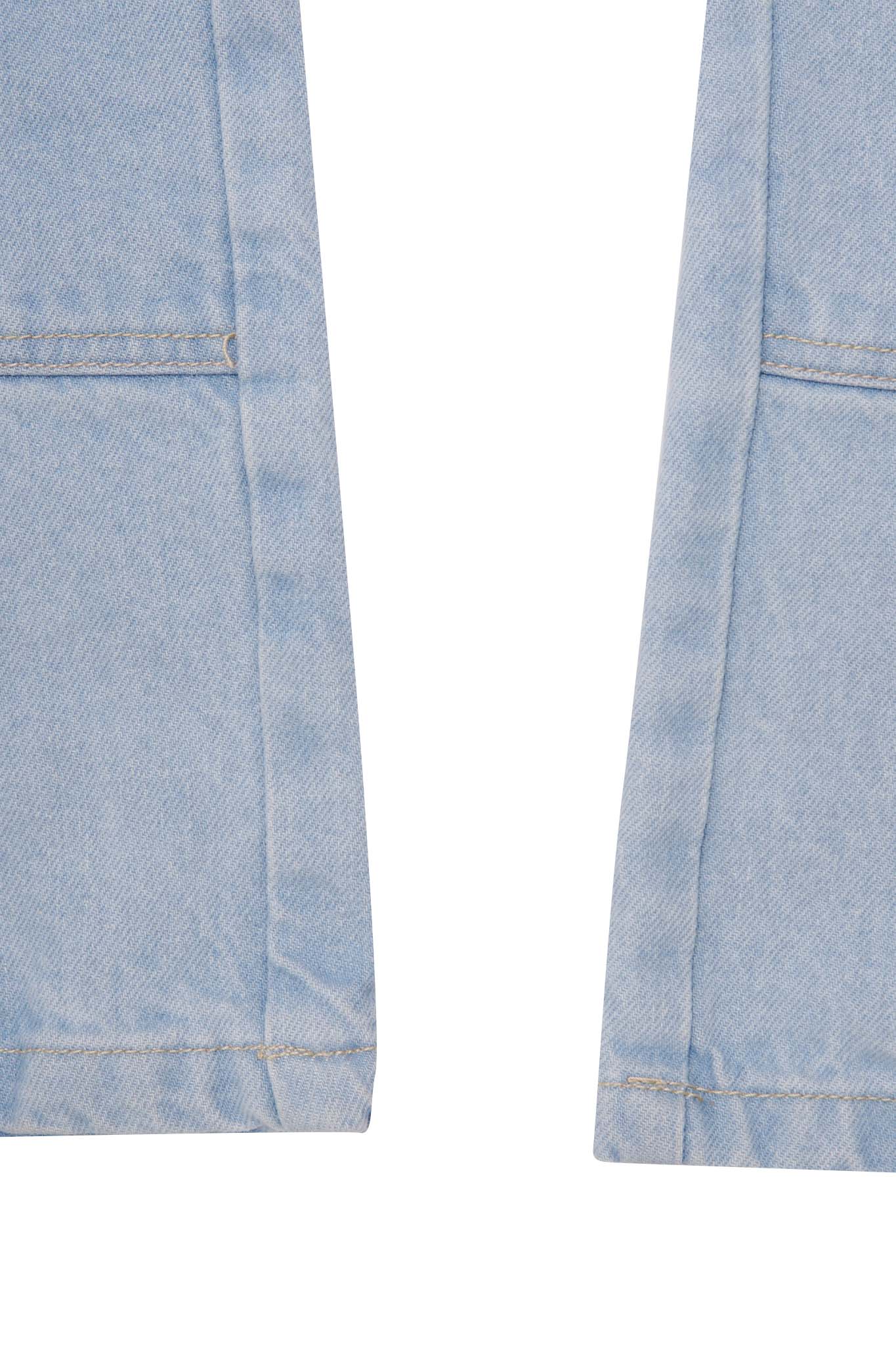 DOUBLE KNEE CRAFT PANTS IN SUN BLEACH - Image 13