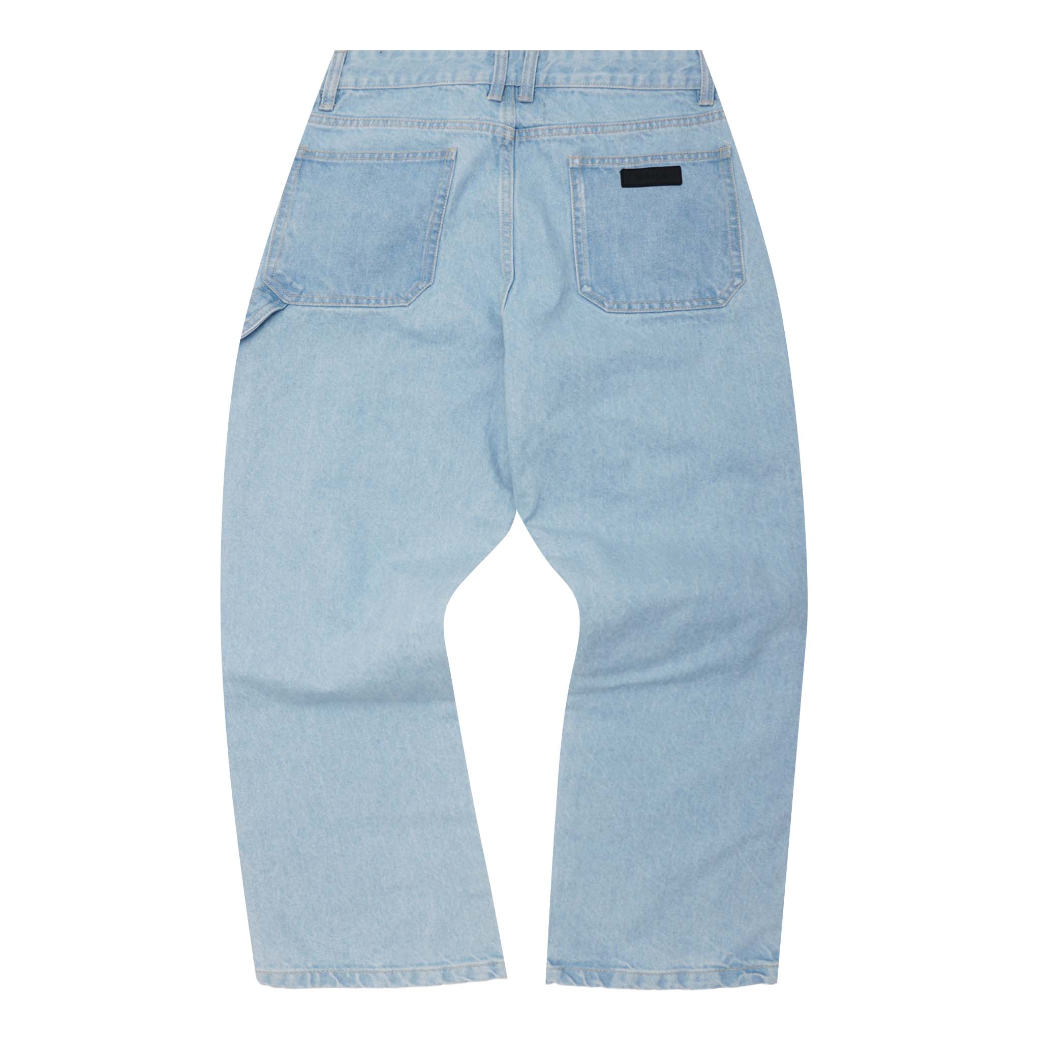 DOUBLE KNEE CRAFT PANTS IN SUN BLEACH - Image 3