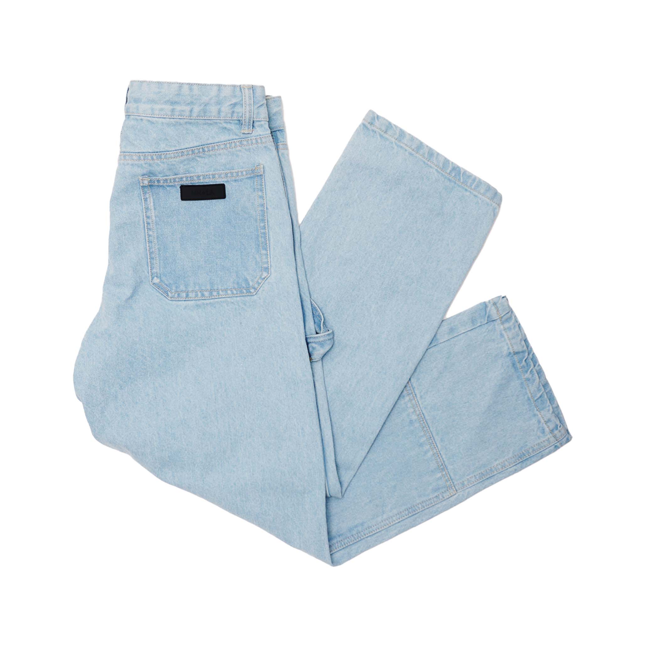 DOUBLE KNEE CRAFT PANTS IN SUN BLEACH - Image 4