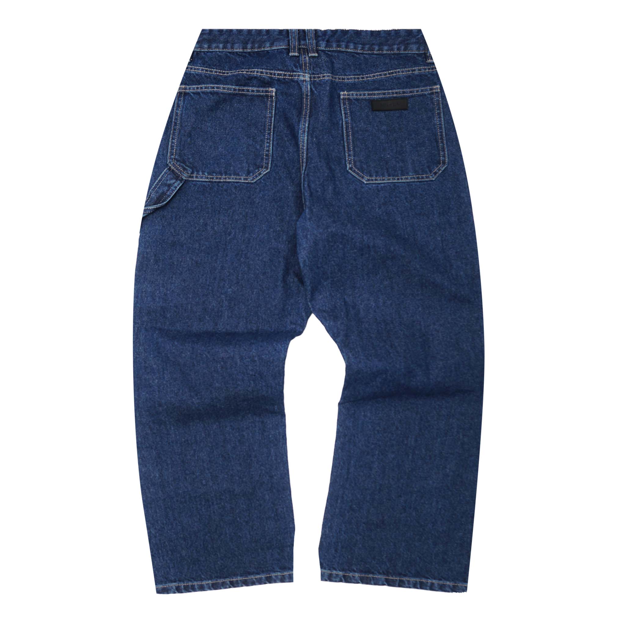 DOUBLE KNEE CRAFT PANTS IN TRUE BLUE - Image 3