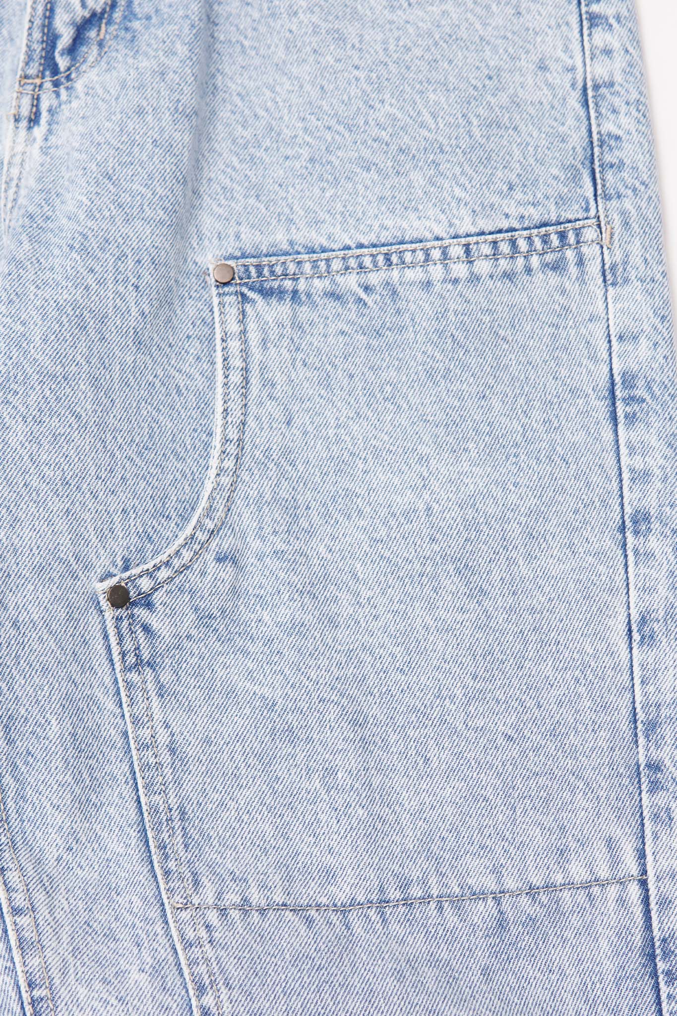 DOUBLE KNEE LOUNGE PANTS IN ICE - Image 11