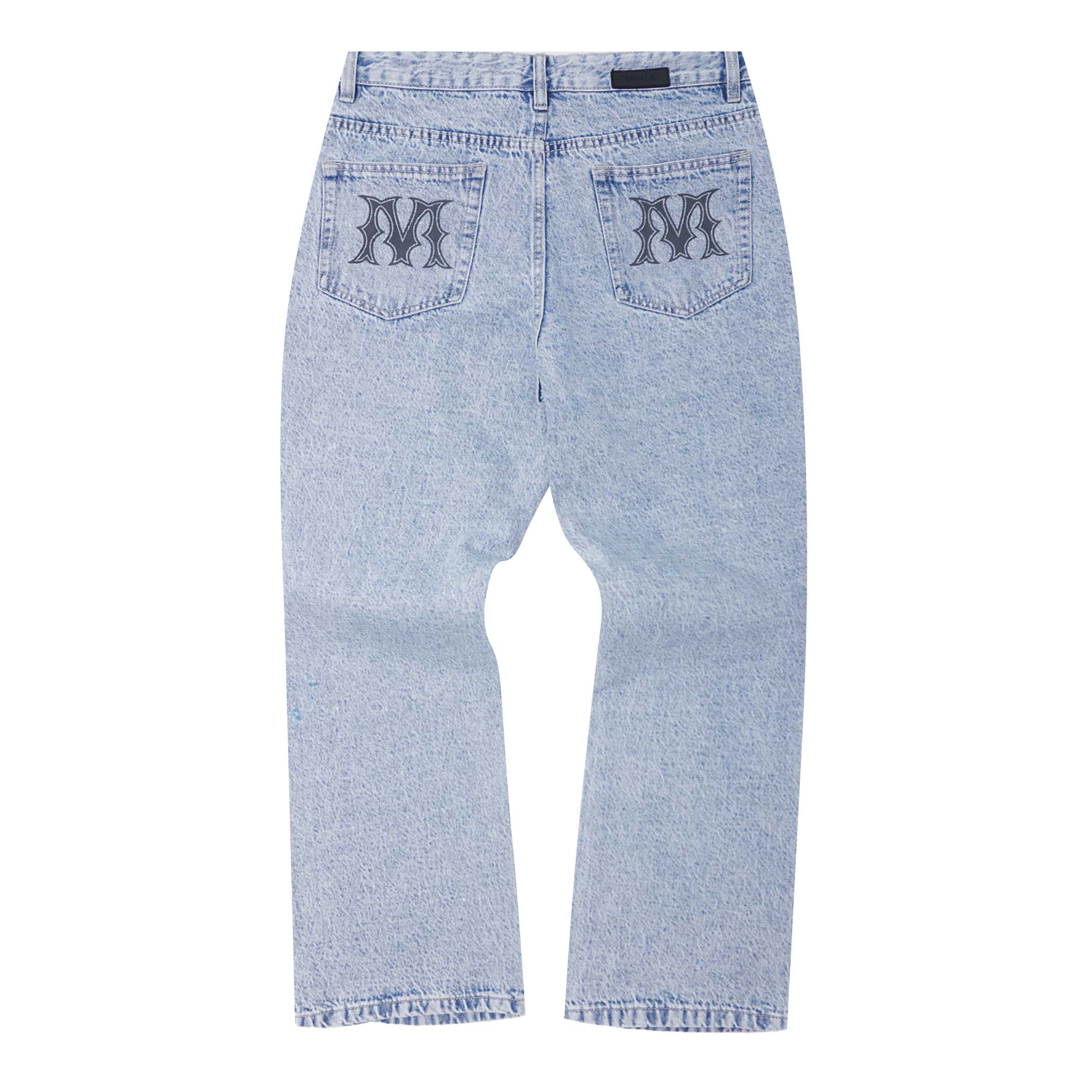DOUBLE KNEE LOUNGE PANTS IN ICE - Image 2