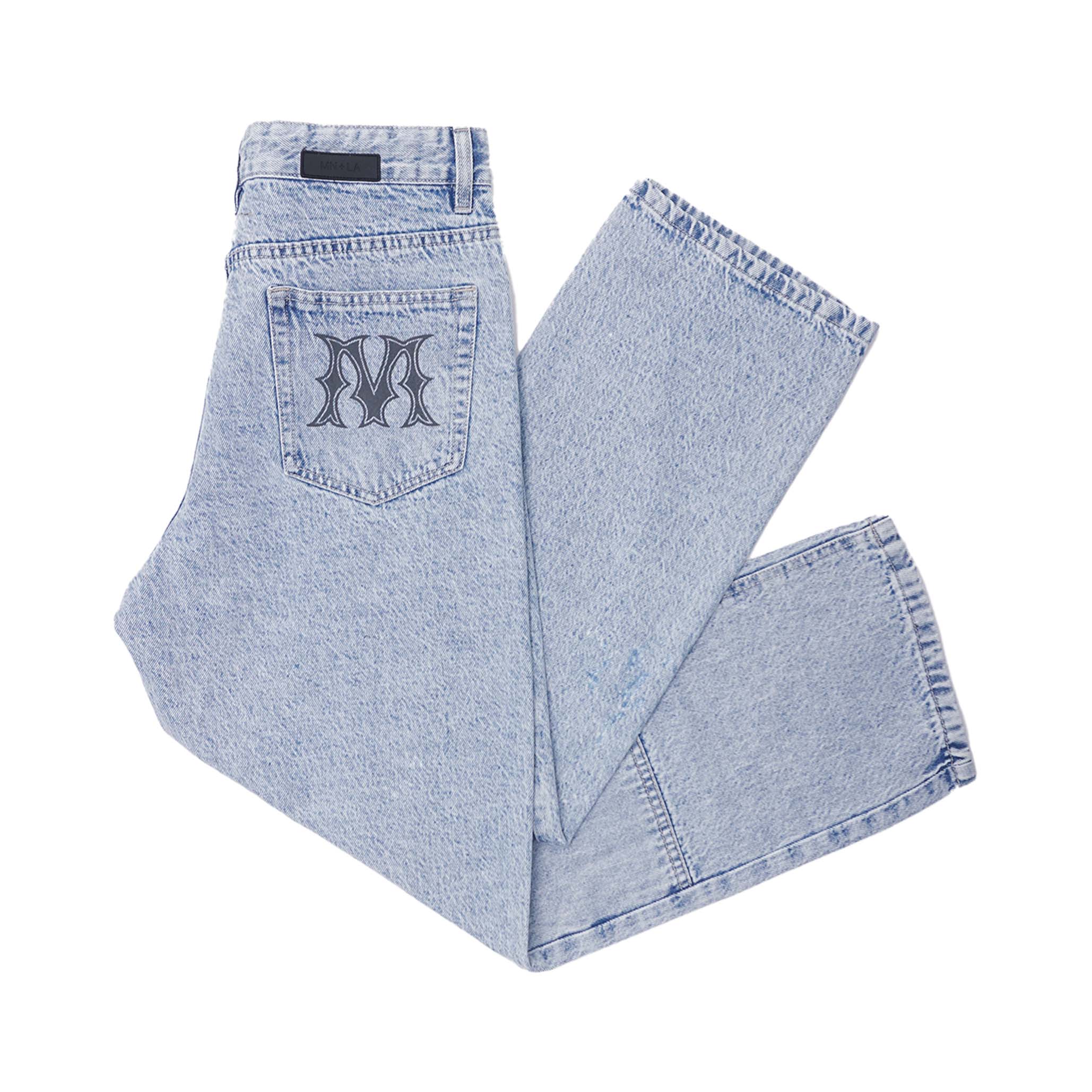 DOUBLE KNEE LOUNGE PANTS IN ICE - Image 3