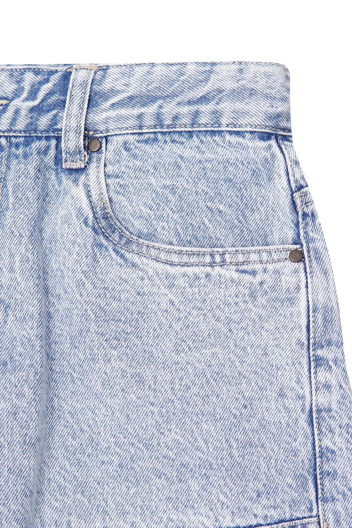 DOUBLE KNEE LOUNGE PANTS IN ICE - Image 6