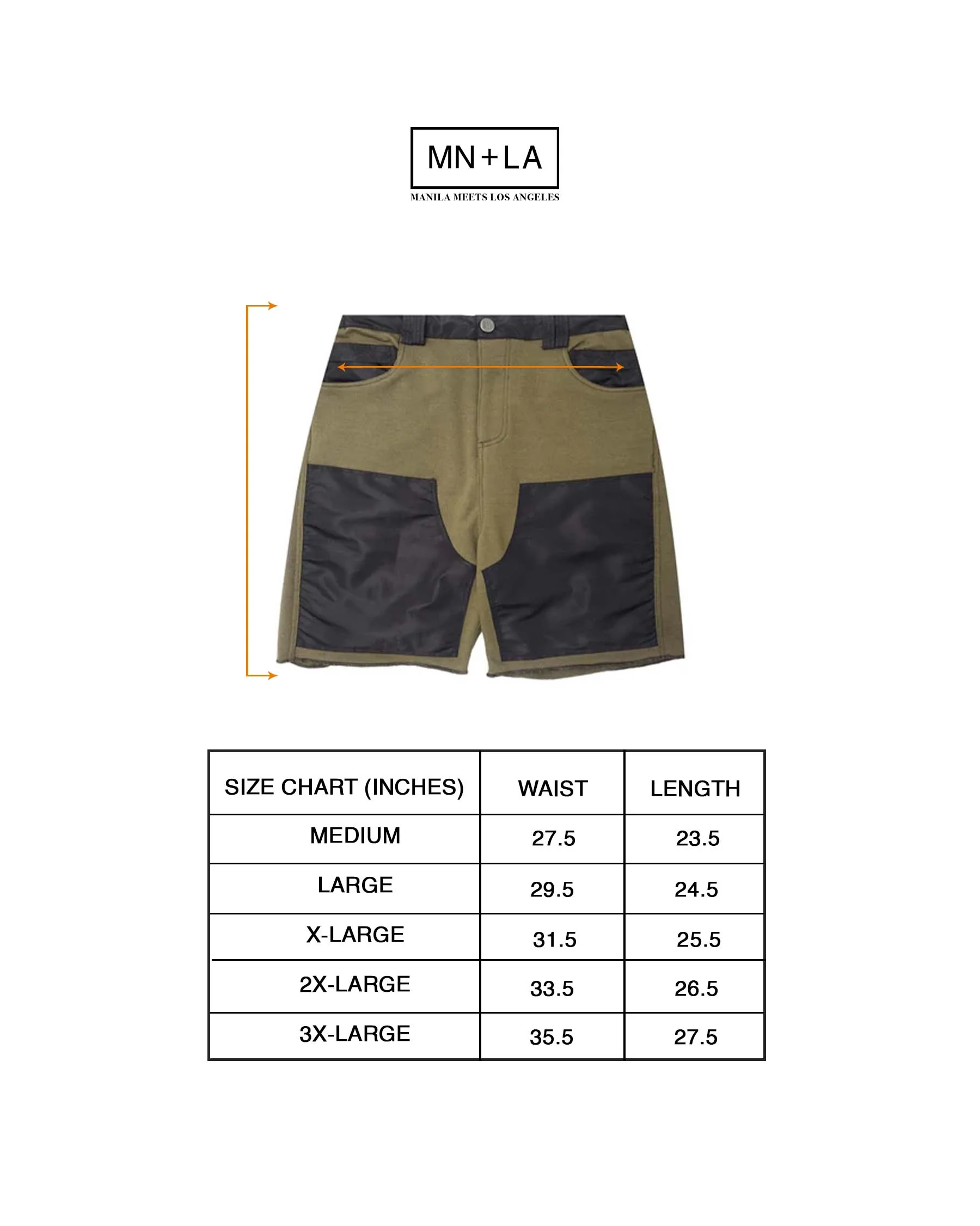 DOUBLE KNEE PHAT SHORTS IN OLIVE - Image 4
