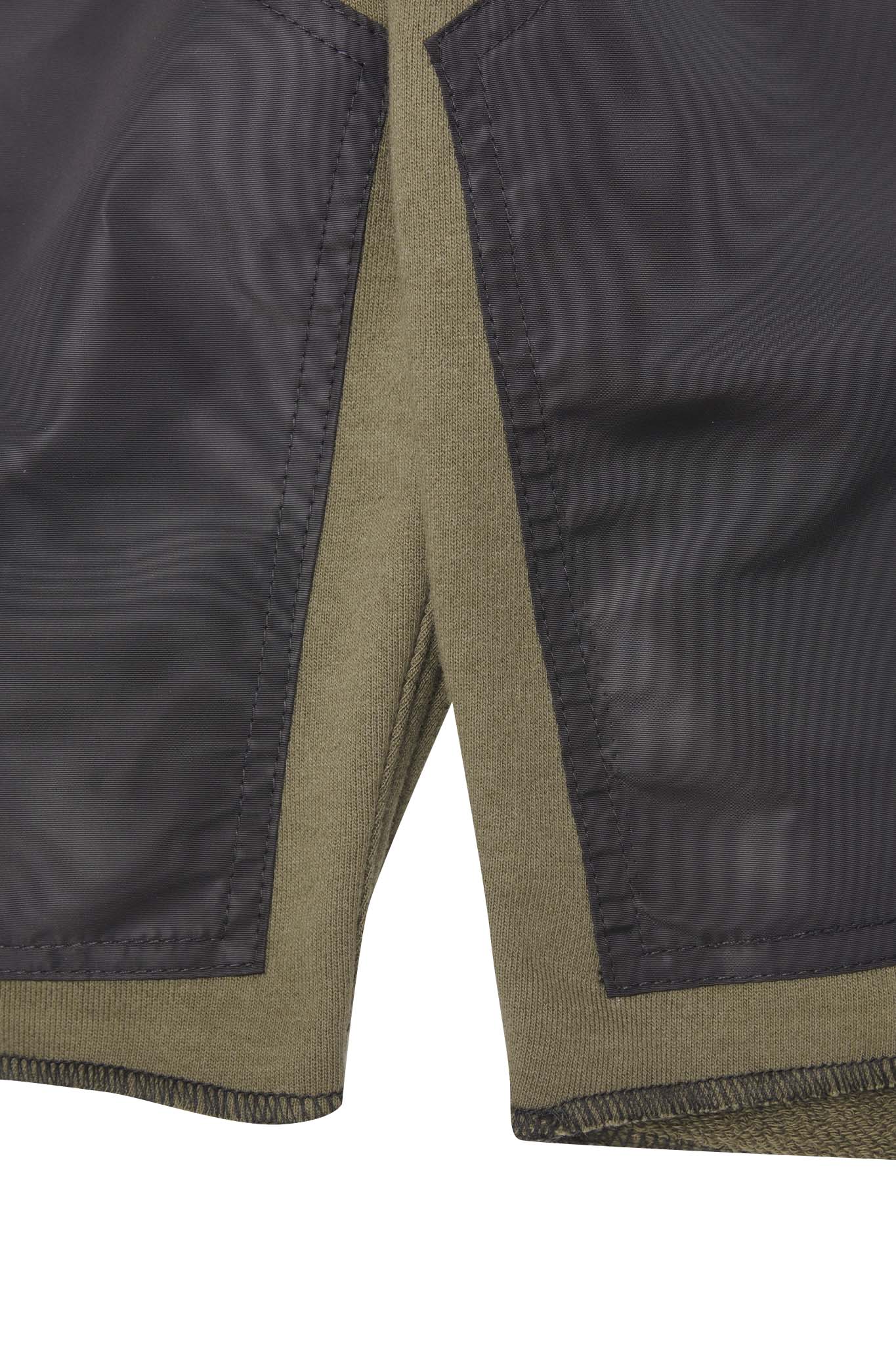DOUBLE KNEE PHAT SHORTS IN OLIVE - Image 7