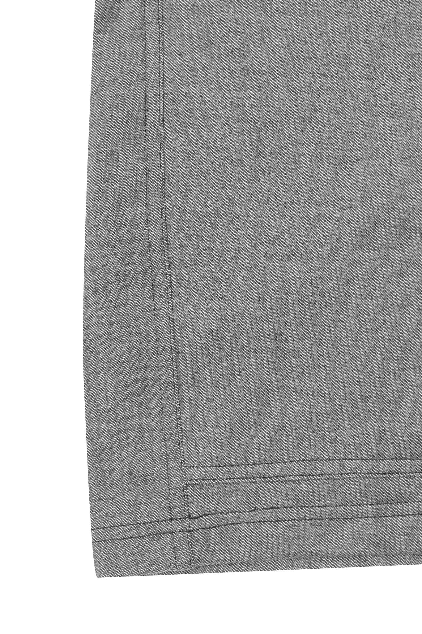 DOUBLE KNEE PHAT SHORTS IN STEEL BLUE - Image 7