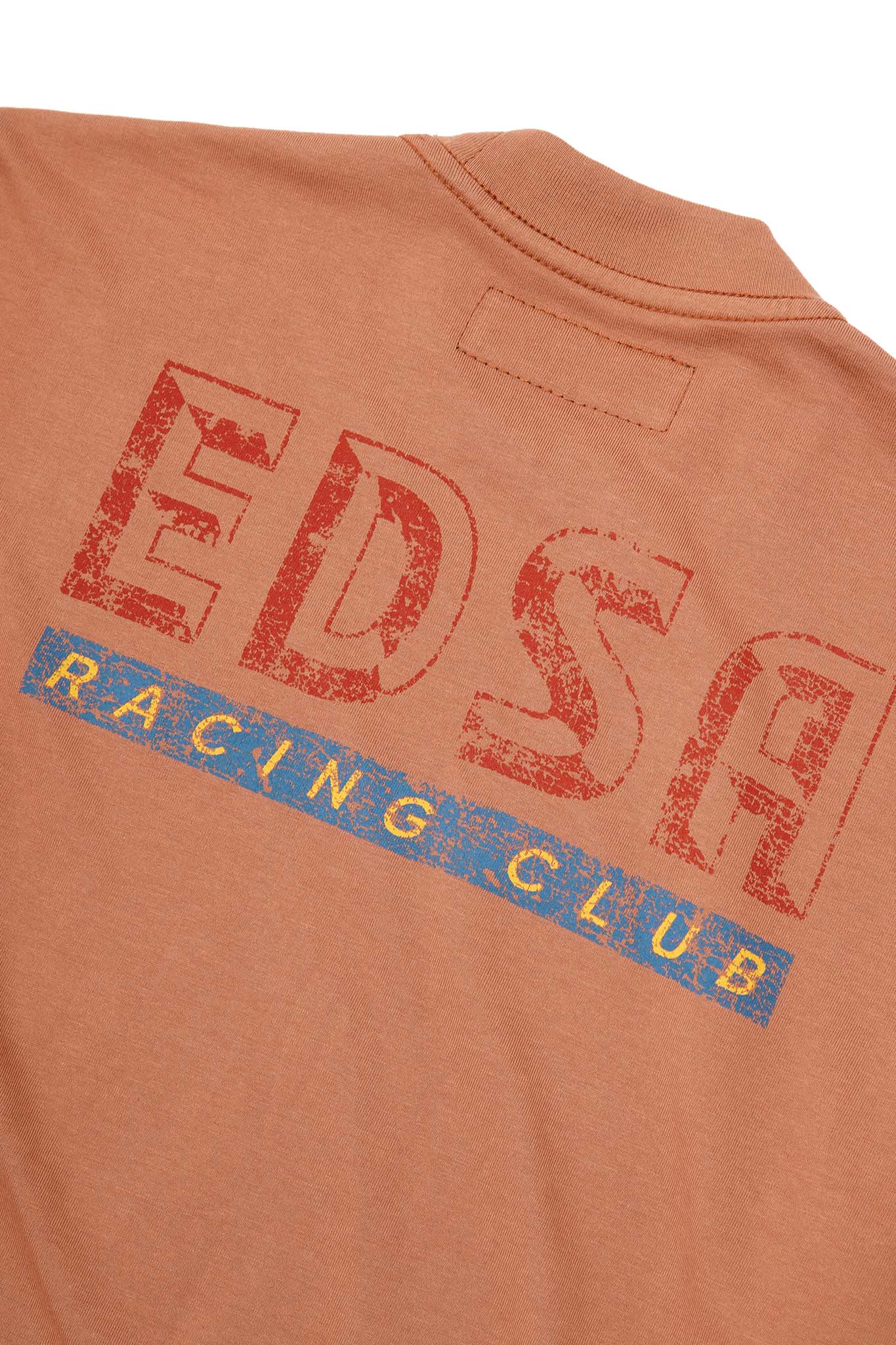 "EDSA RACING CLUB" TEE IN APRICOT - Image 10