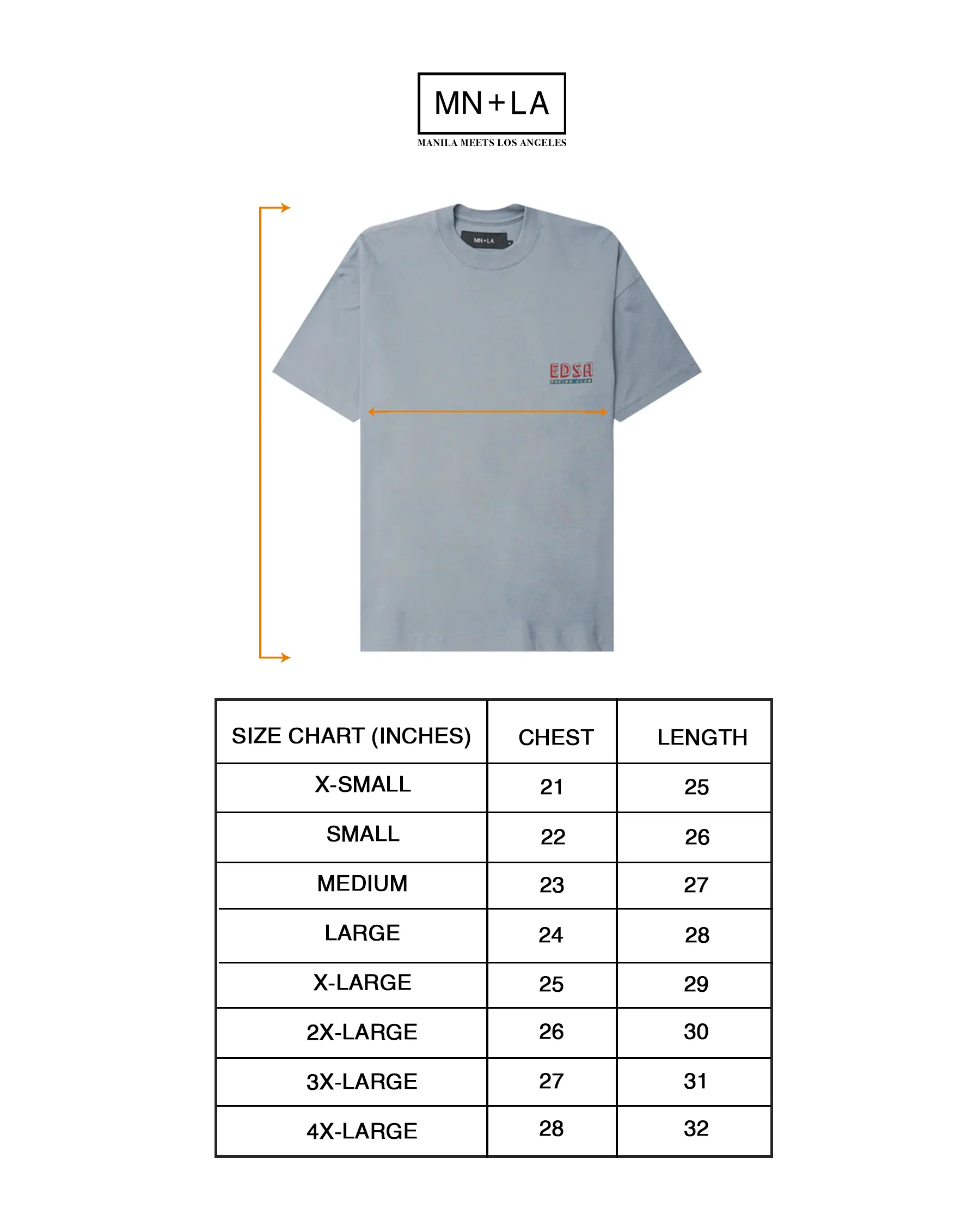 "EDSA RACING CLUB" TEE IN GLACIER - Image 6