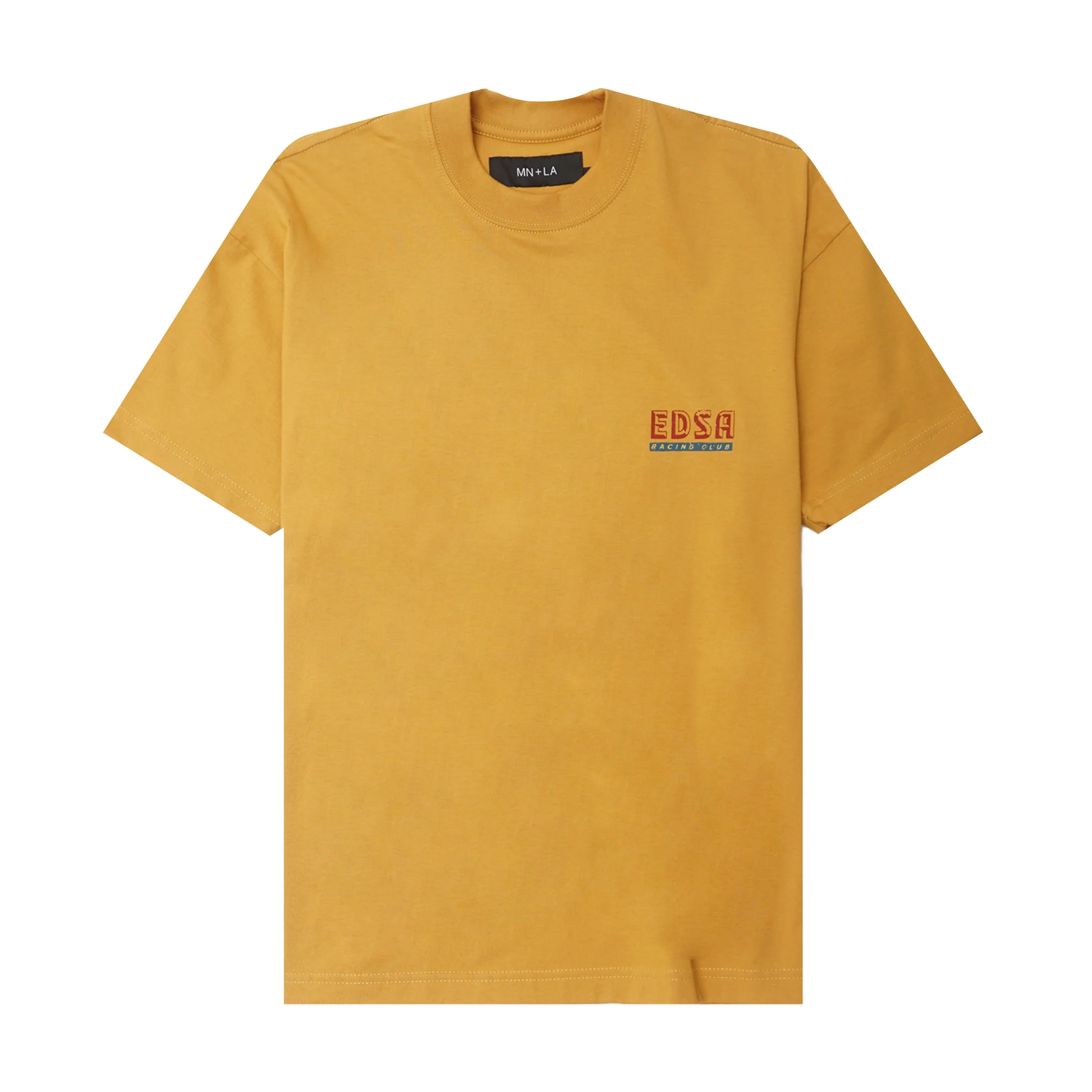 "EDSA RACING CLUB" TEE IN MUSTARD - Image 2
