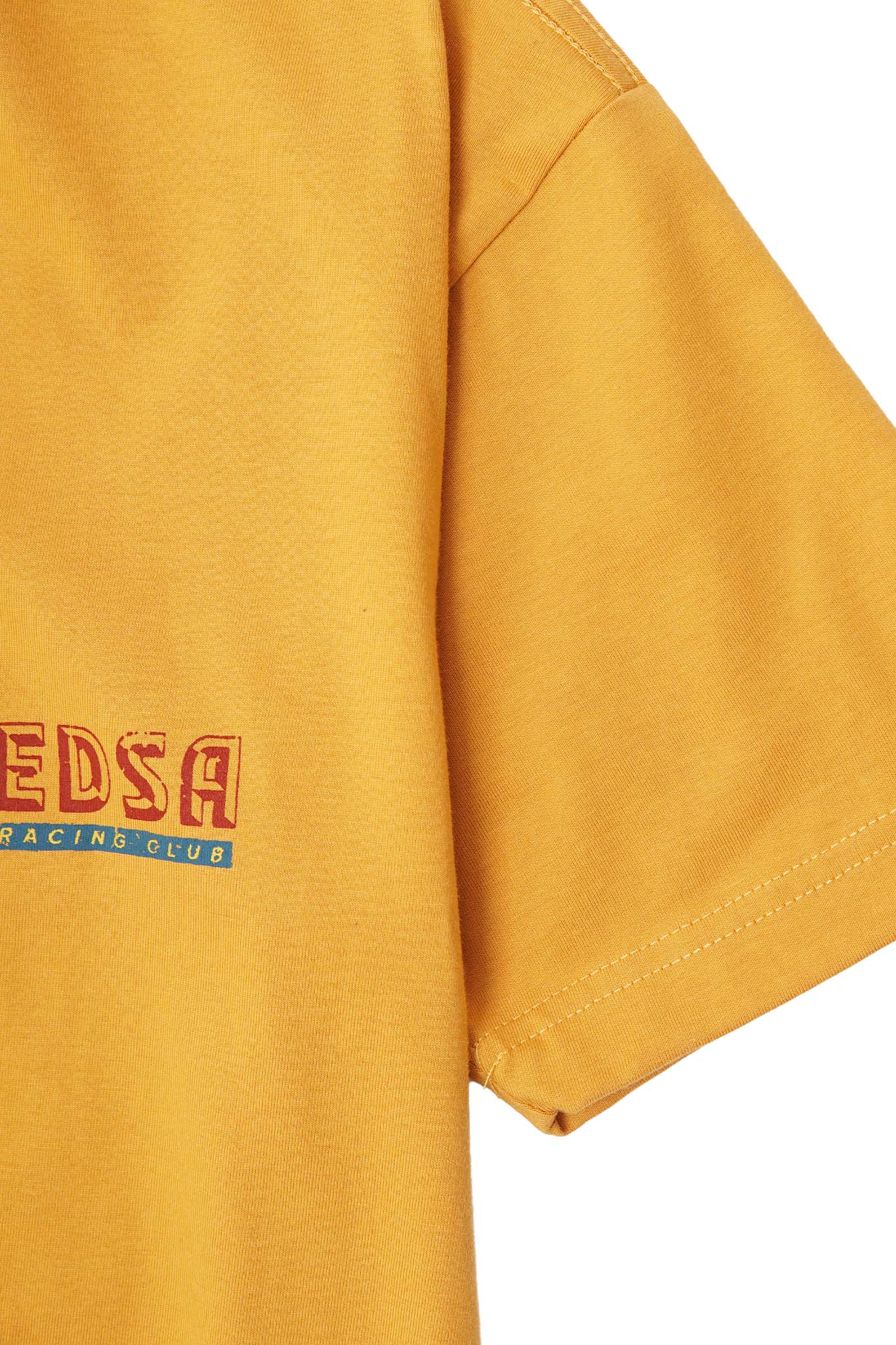 "EDSA RACING CLUB" TEE IN MUSTARD - Image 8