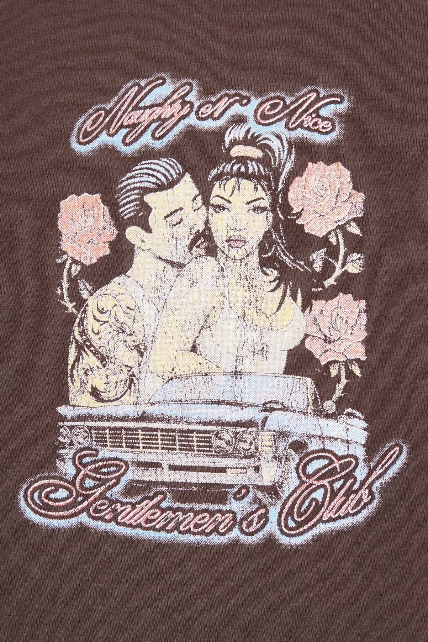 "EL ROMANTICO" TEE IN WOOD - Image 6