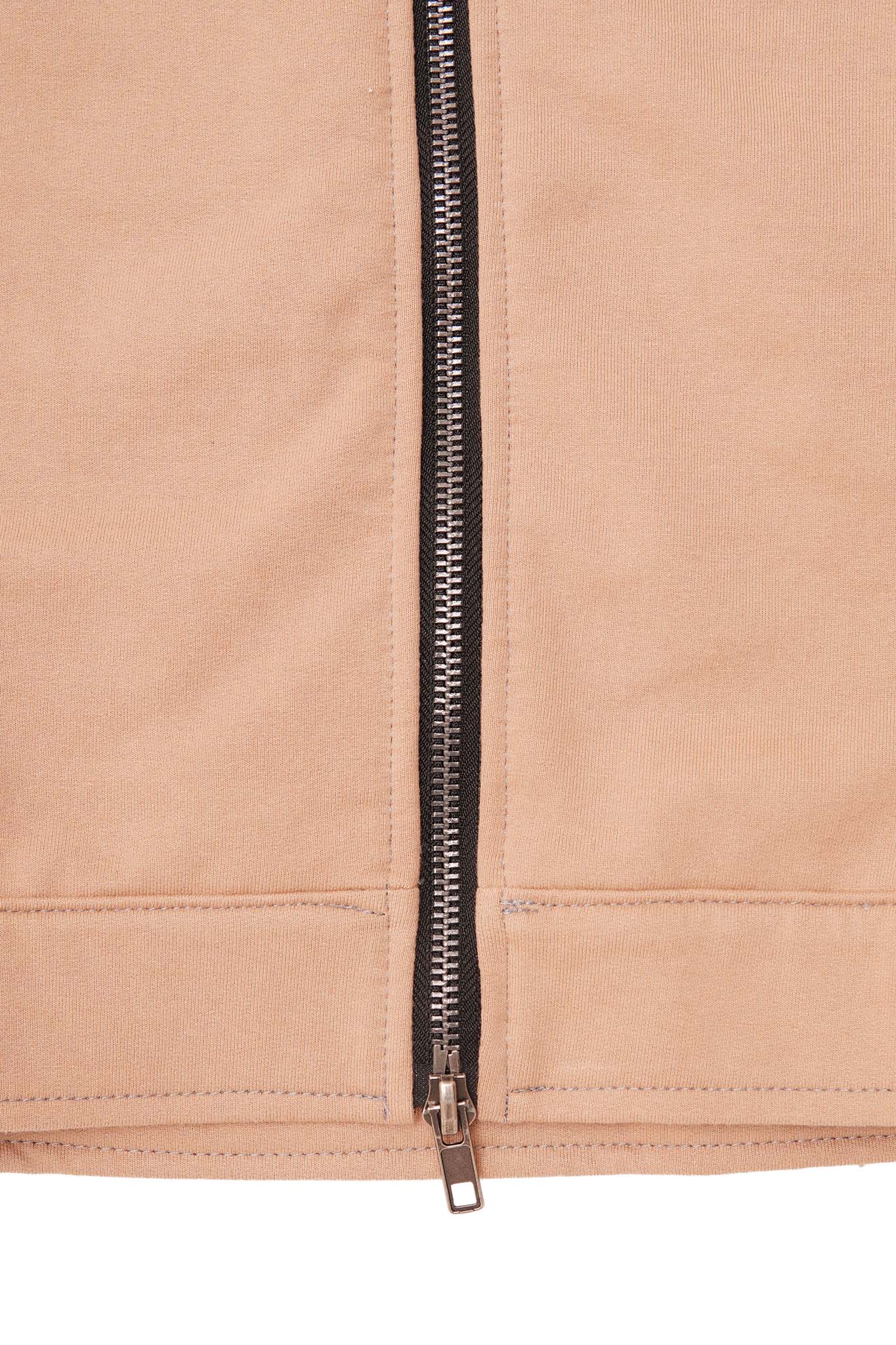 EXO™ ZIP TRUCKER JACKET IN WHEAT/HEATHER GREY - Image 10