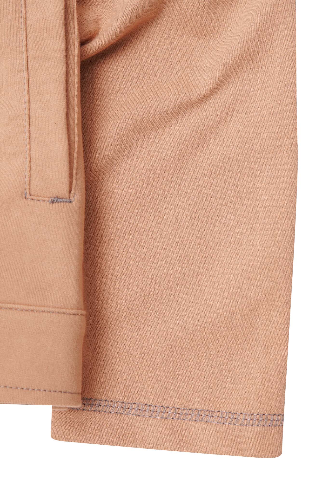 EXO™ ZIP TRUCKER JACKET IN WHEAT/HEATHER GREY - Image 8