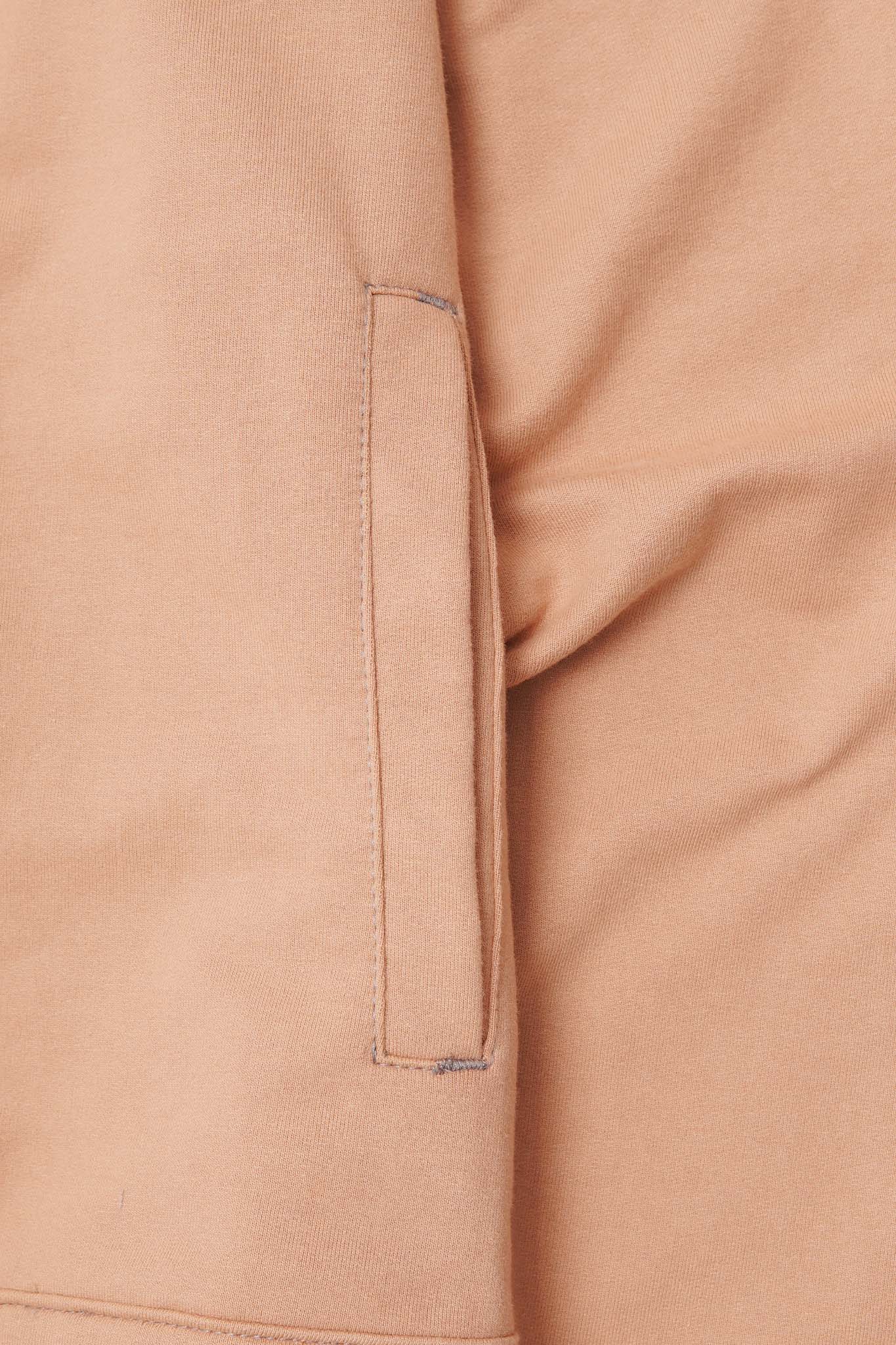 EXO™ ZIP TRUCKER JACKET IN WHEAT/HEATHER GREY - Image 9