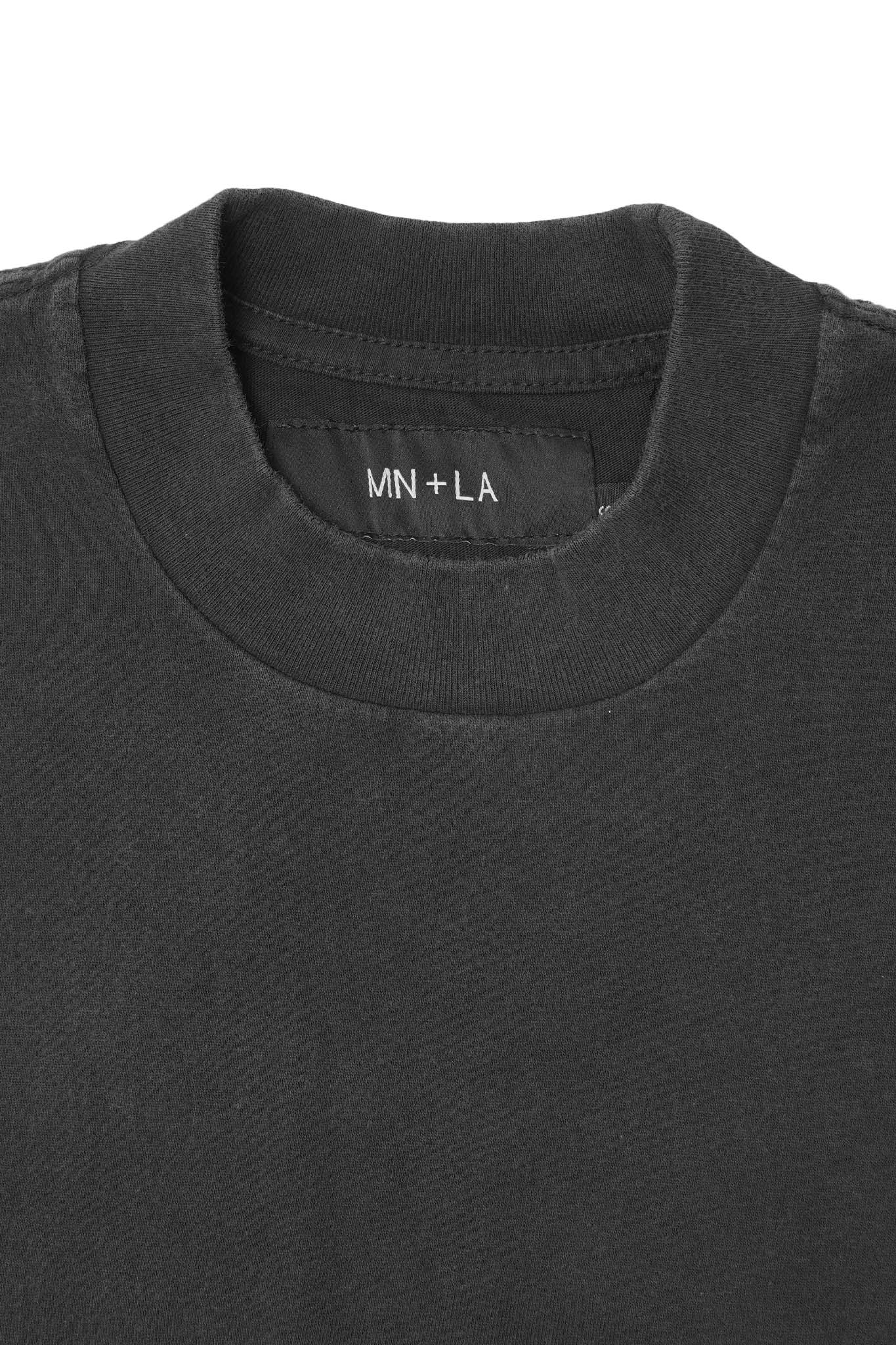 "FADED CAVIAR" MOCK NECK TEE - Image 2
