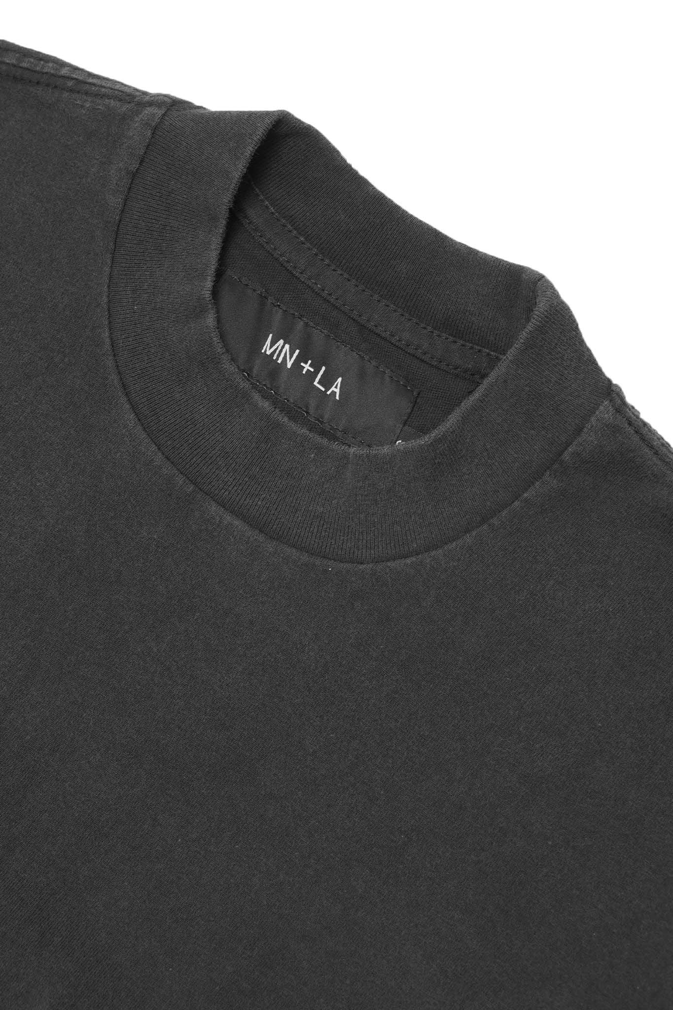 "FADED CAVIAR" MOCK NECK TEE - Image 3
