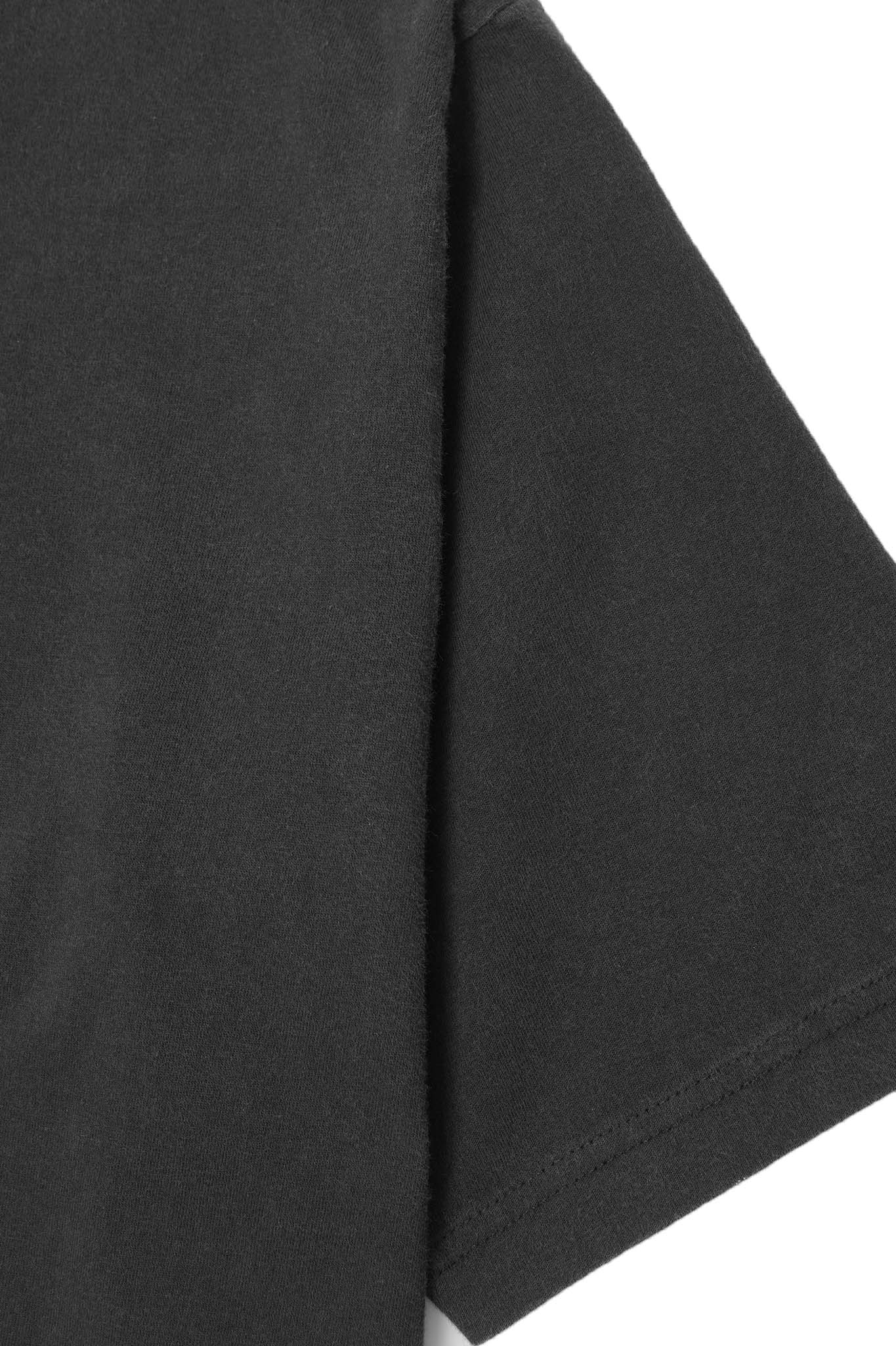 "FADED CAVIAR" MOCK NECK TEE - Image 5