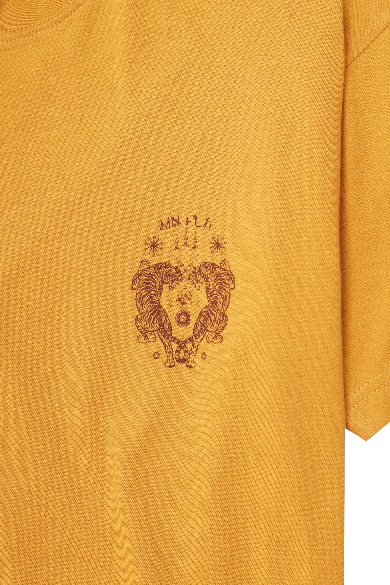 "FCF" TEE IN MUSTARD - Image 7